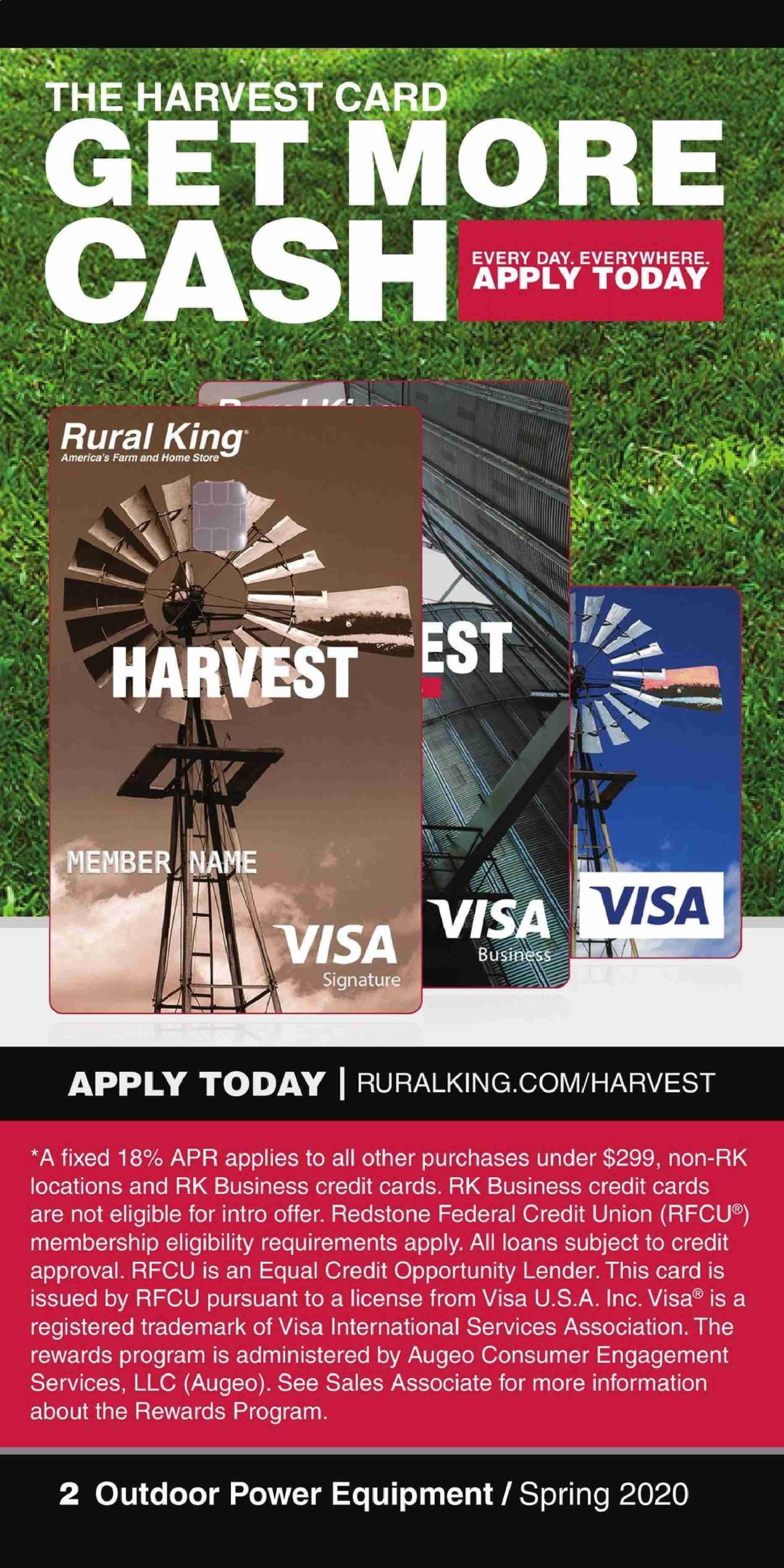 Rural King Weekly Ad March 4 to August 31