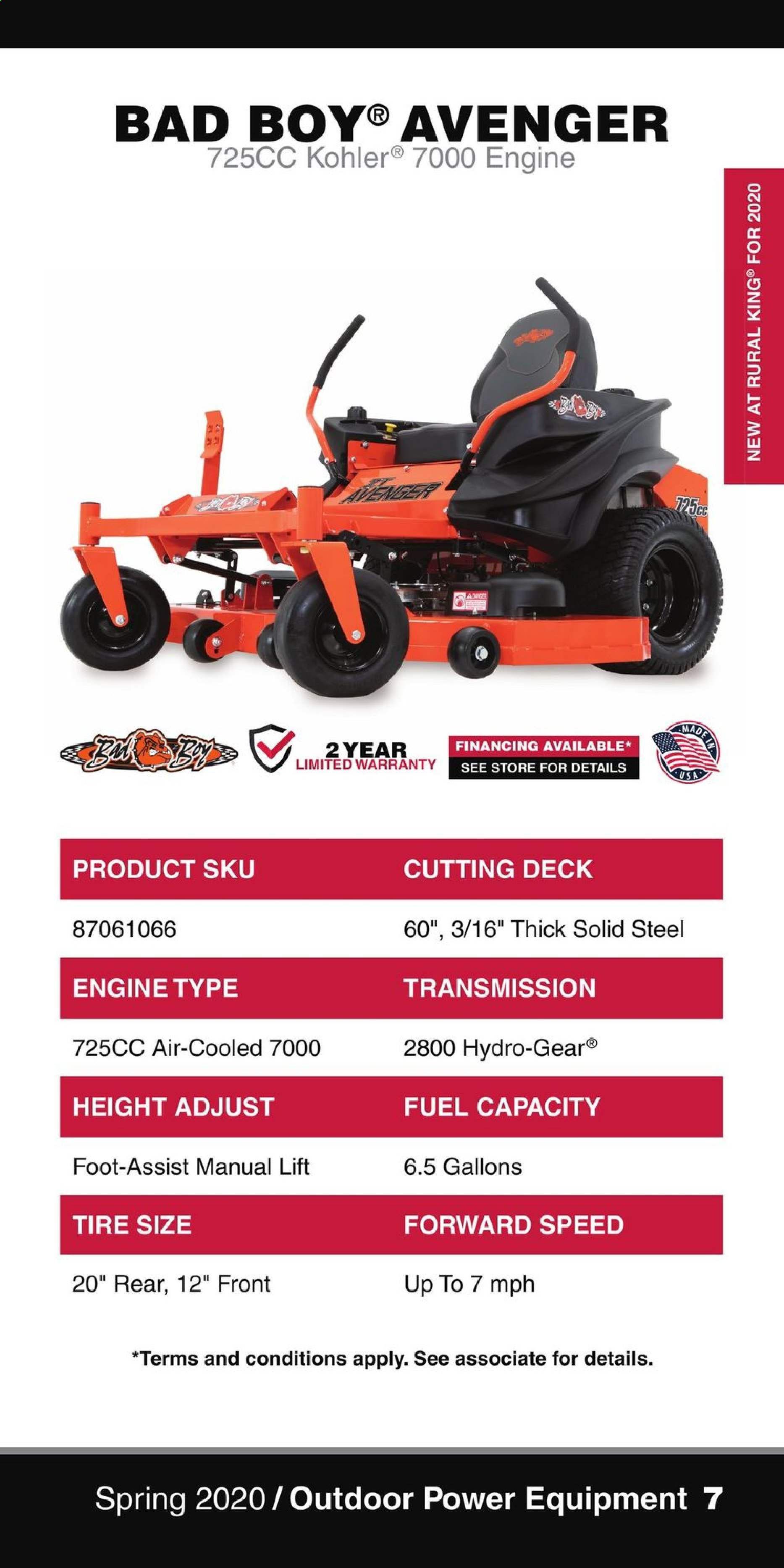 Rural King Weekly Ad March 4 to August 31