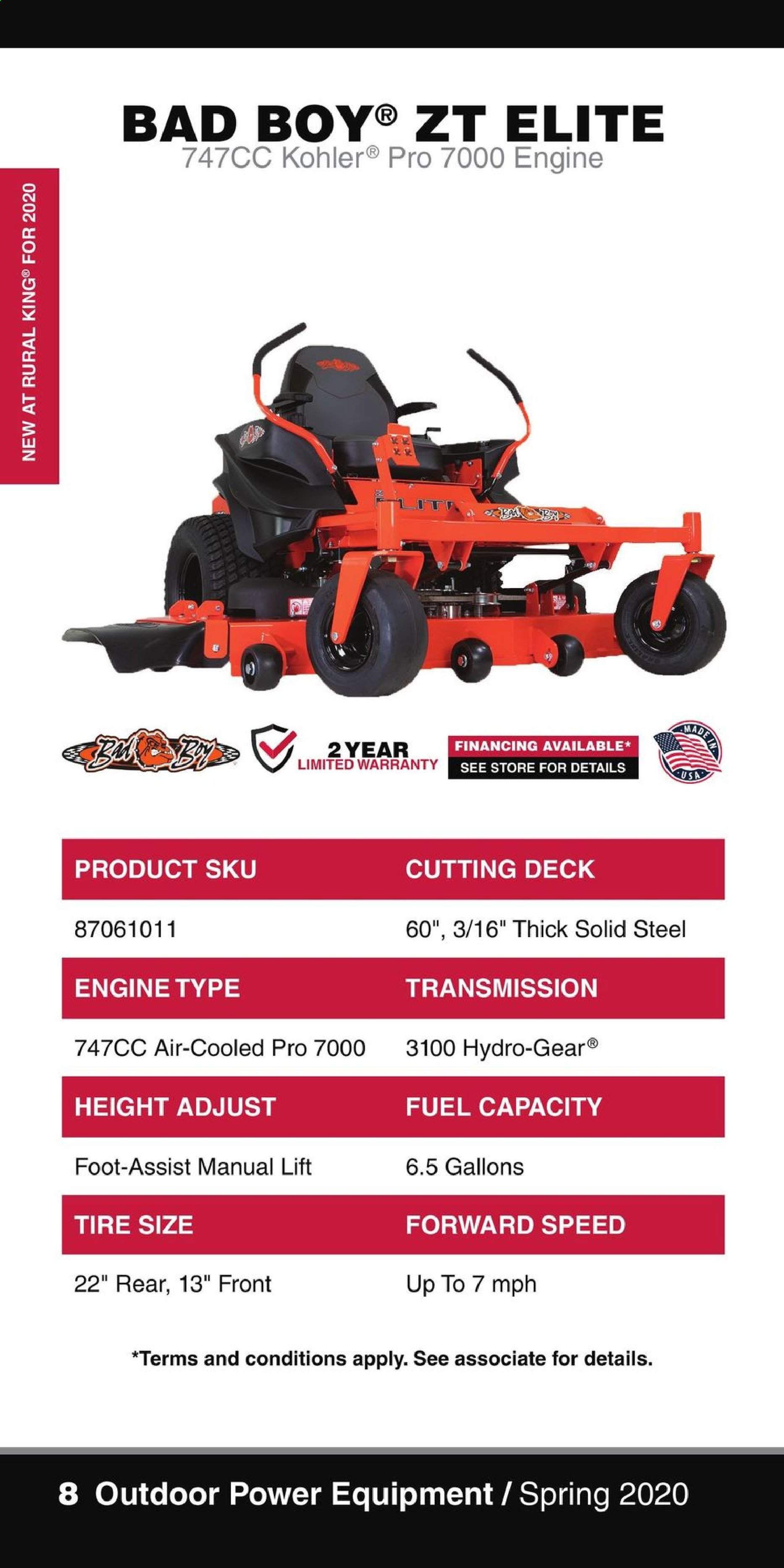 Rural King Weekly Ad March 4 to August 31