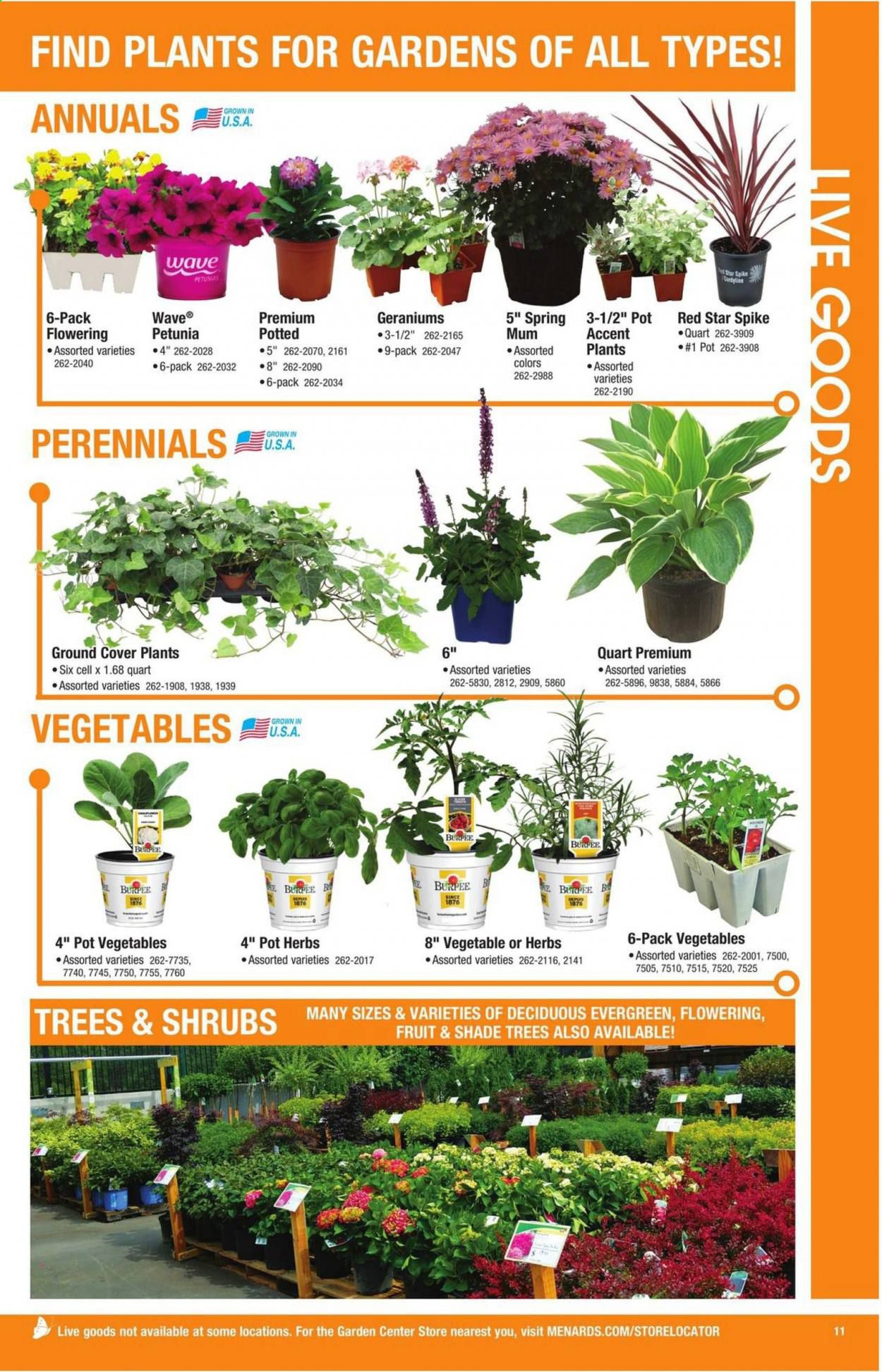 Menards Weekly Ad March 22 to December 31