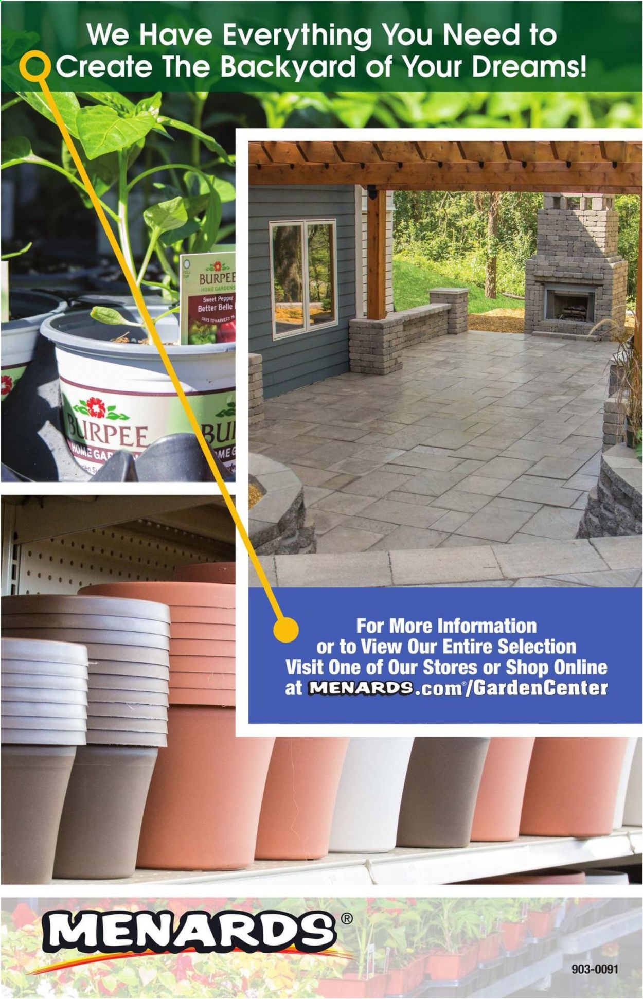 Menards Weekly Ad March 22 to December 31
