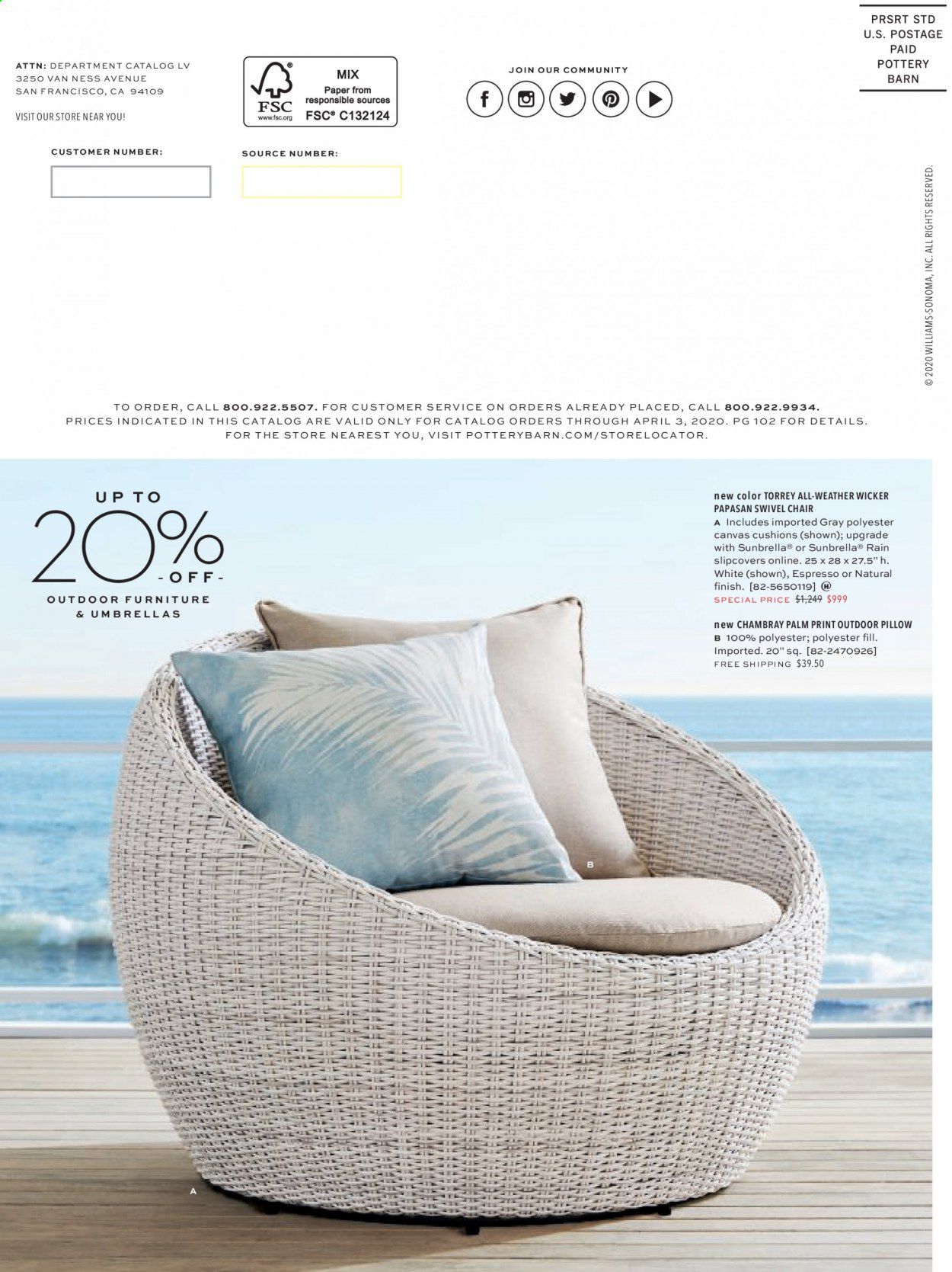Pottery Barn Catalog 2020-2021