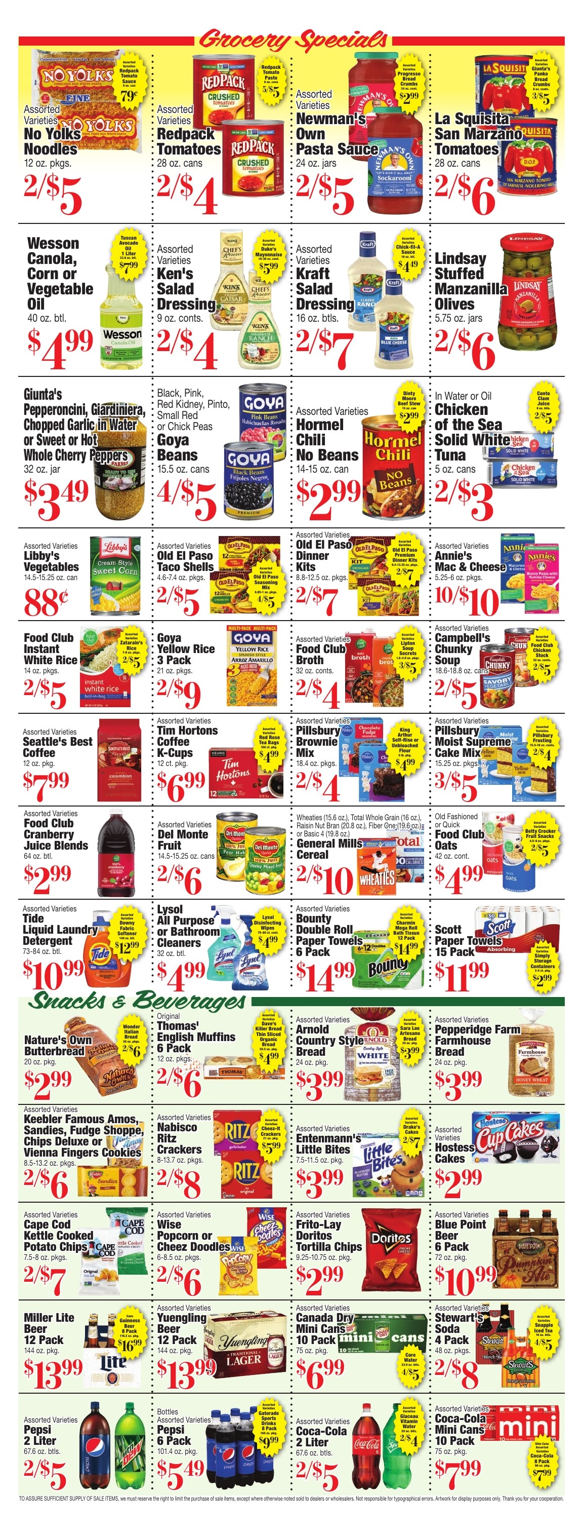 Giunta's Meat Farms Weekly Ad October 30 - November 5, 2026