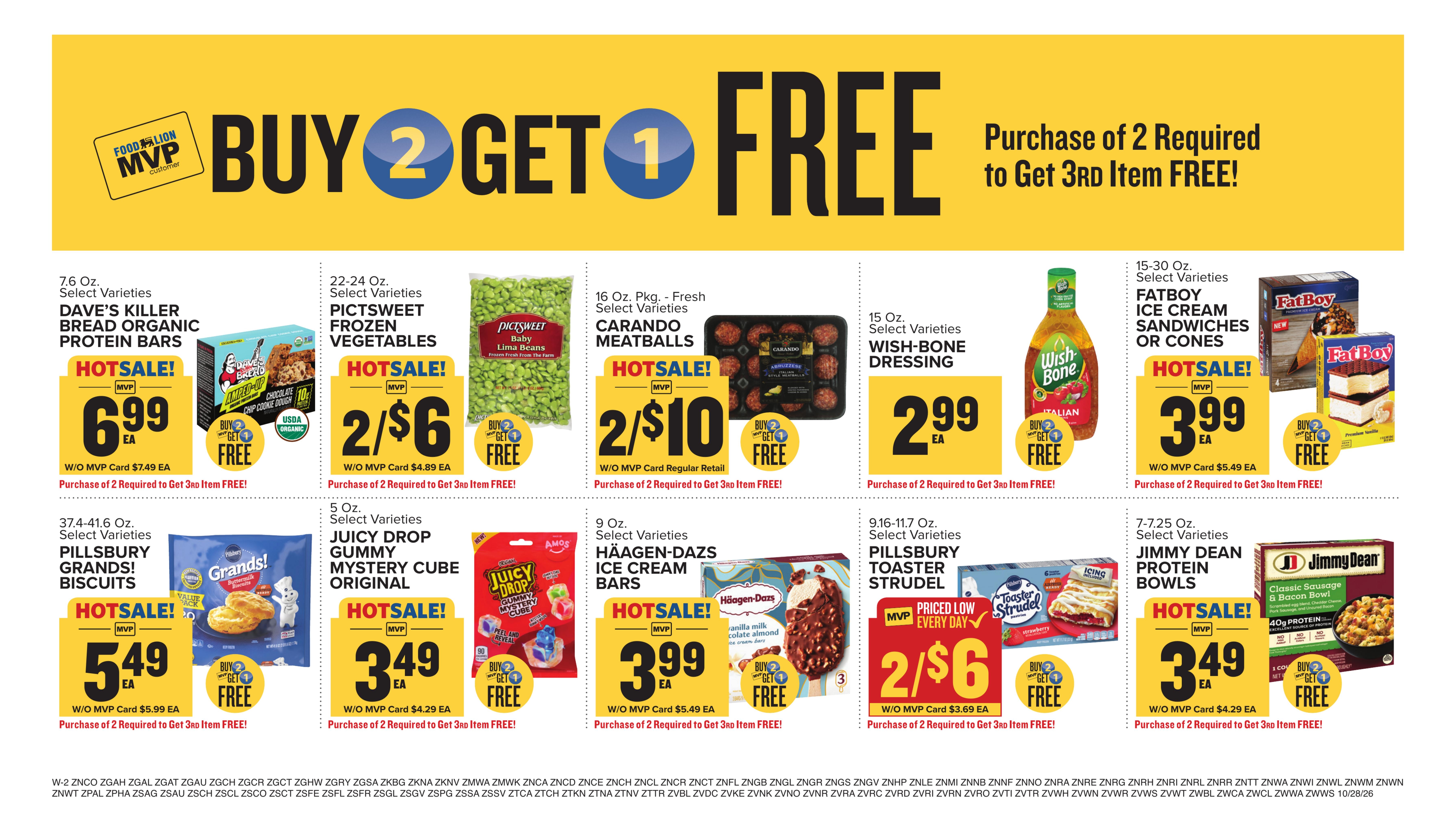 Food Lion (Mc Coll Area, SC) Weekly Ad October 28 - November 3, 2026