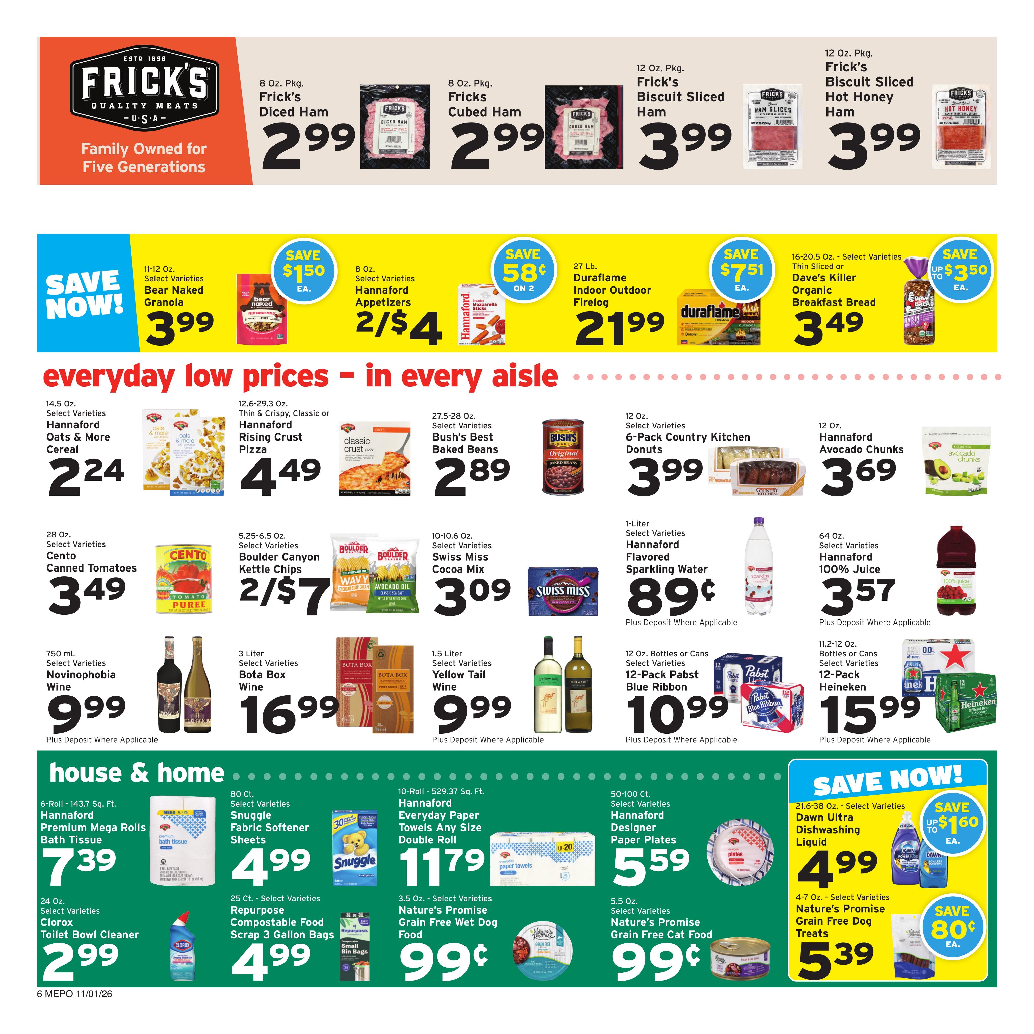 Hannaford (Portland Area, ME) Week 45 Flyer for Flipp App Weekly Ad November 1 - 7, 2026