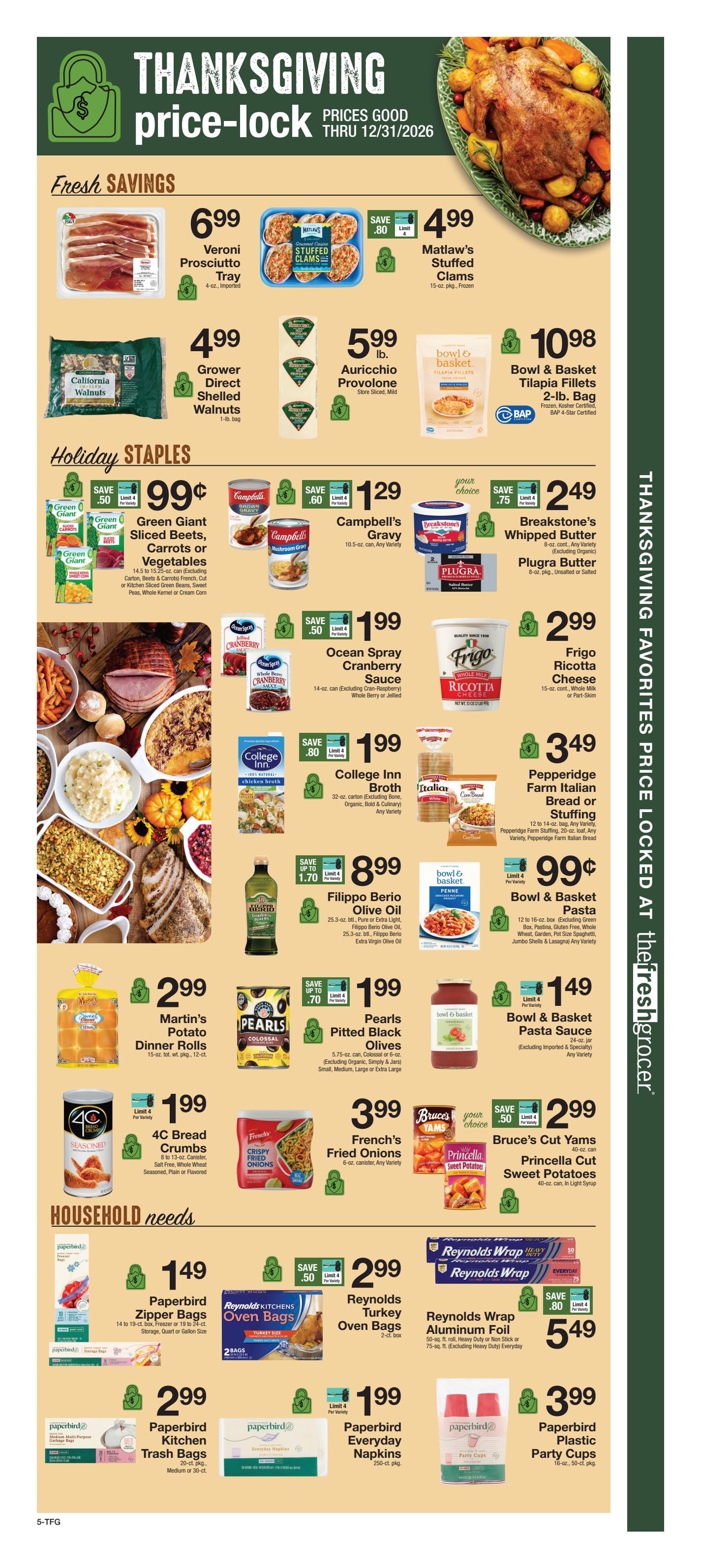 The Fresh Grocer (1880 Stefko Blvd, Bethlehem, PA) Weekly Ad October 30 - November 5, 2026