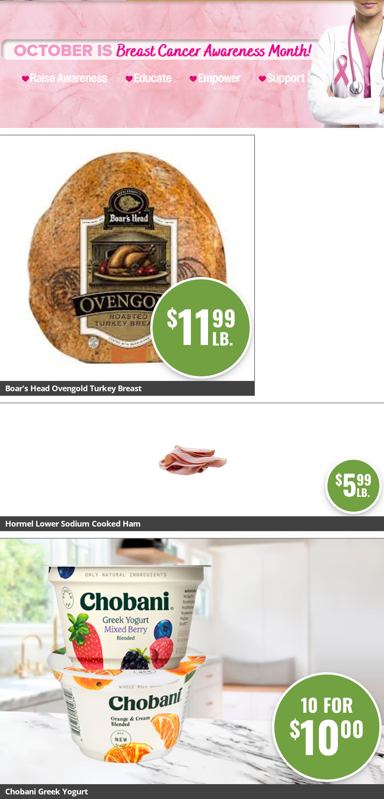 Greenway Markets Weekly Ad October 30 - November 5, 2026