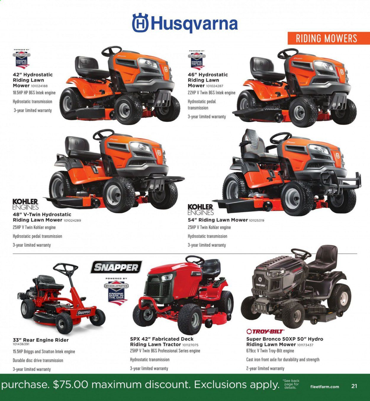 Fleet Farm Weekly Ad April 3 to August 1