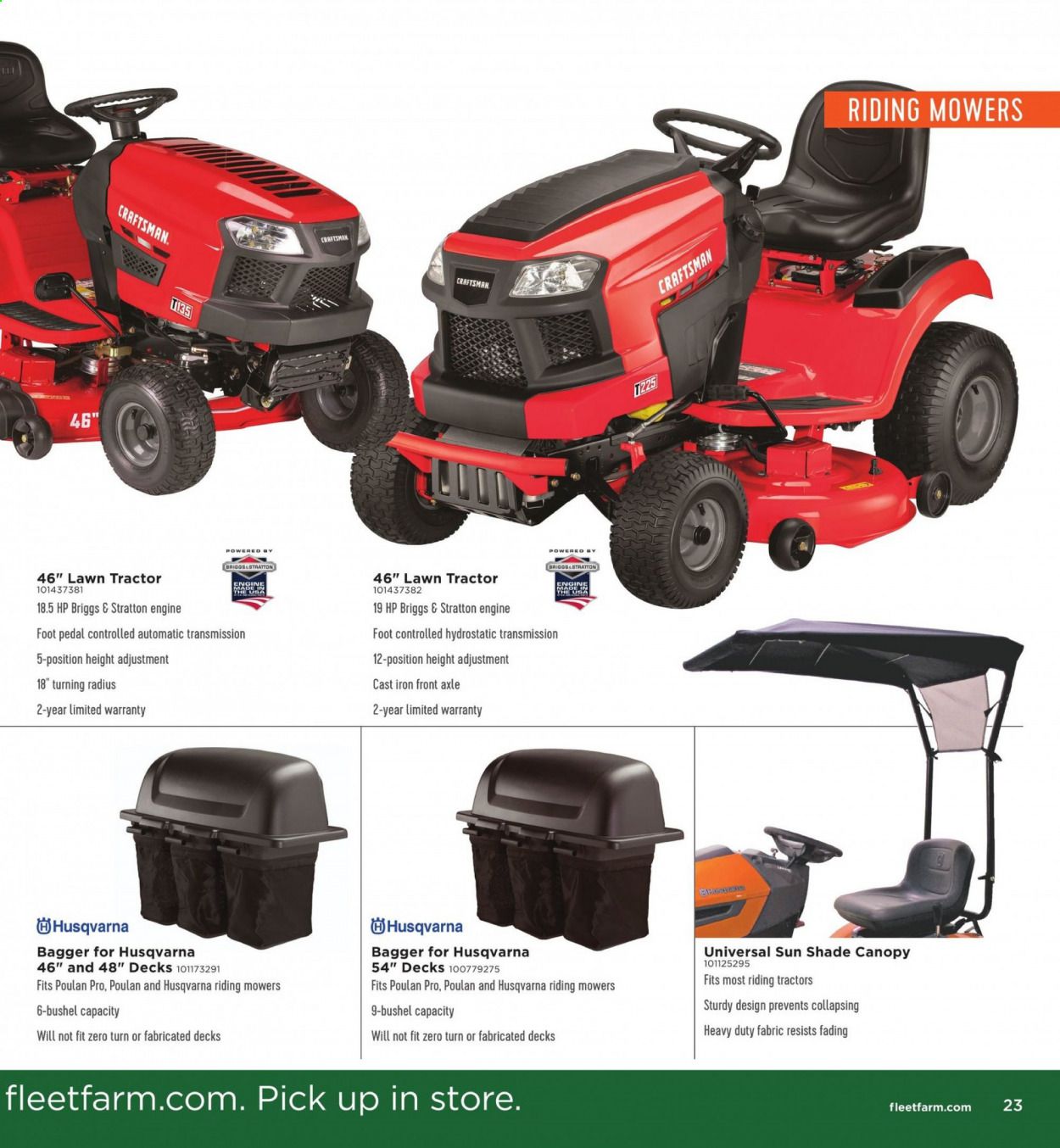 Fleet Farm Weekly Ad April 3 to August 1