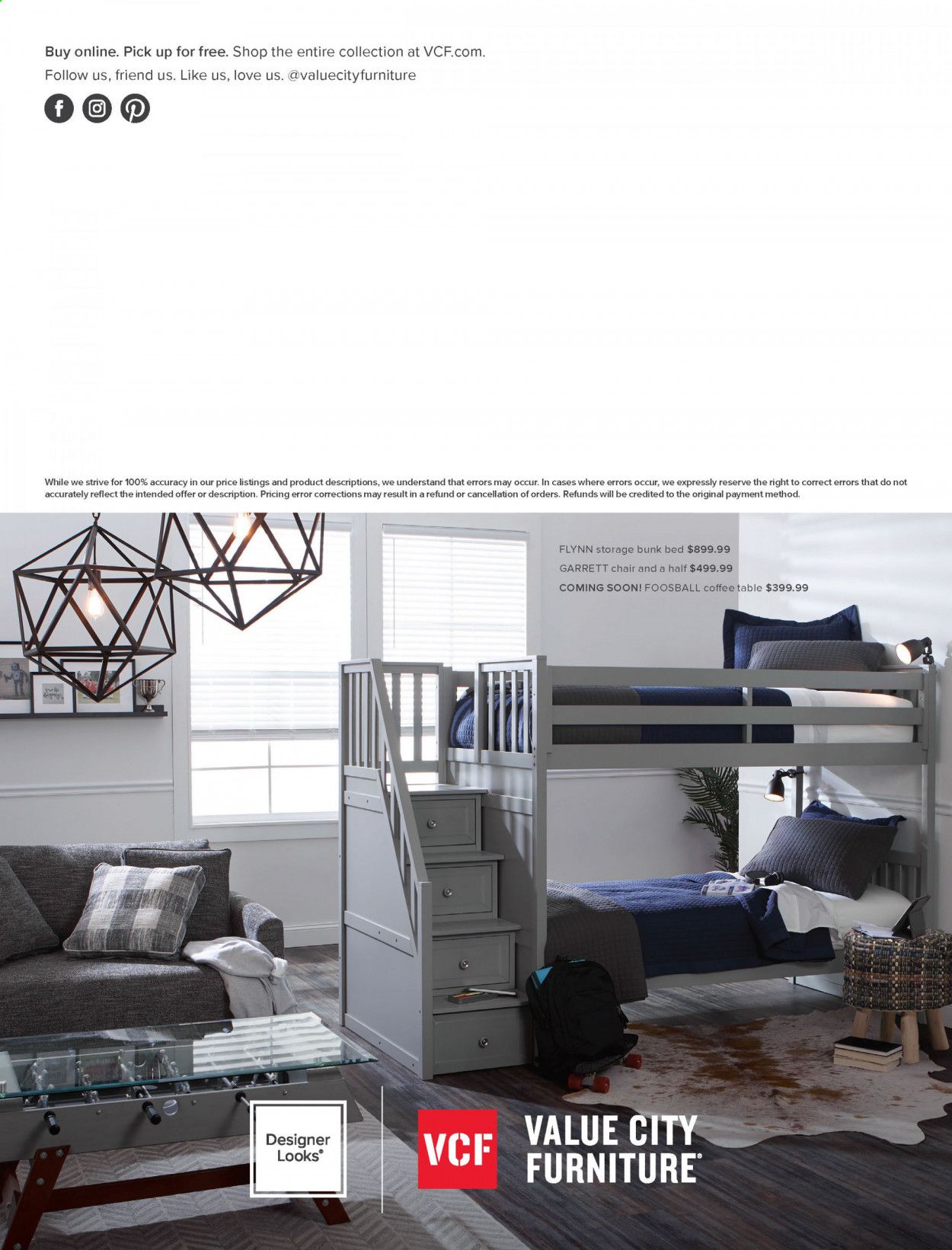 Value City Furniture Catalog 2020-2021