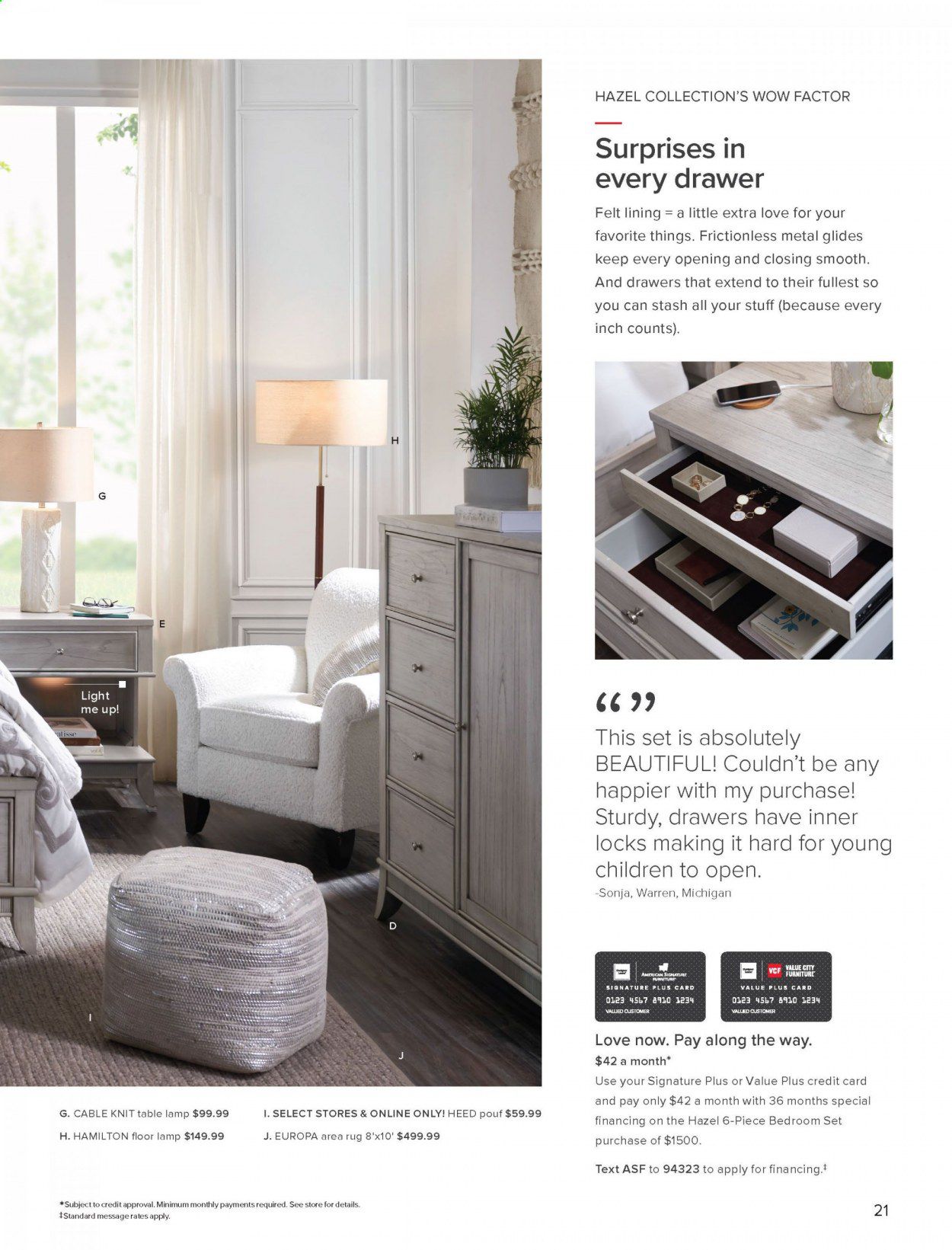 American Signature Furniture Catalog 2020-2021