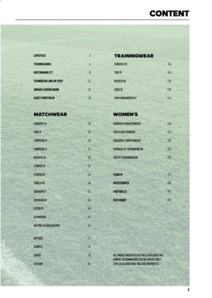Adidas Catalog 2020-2021