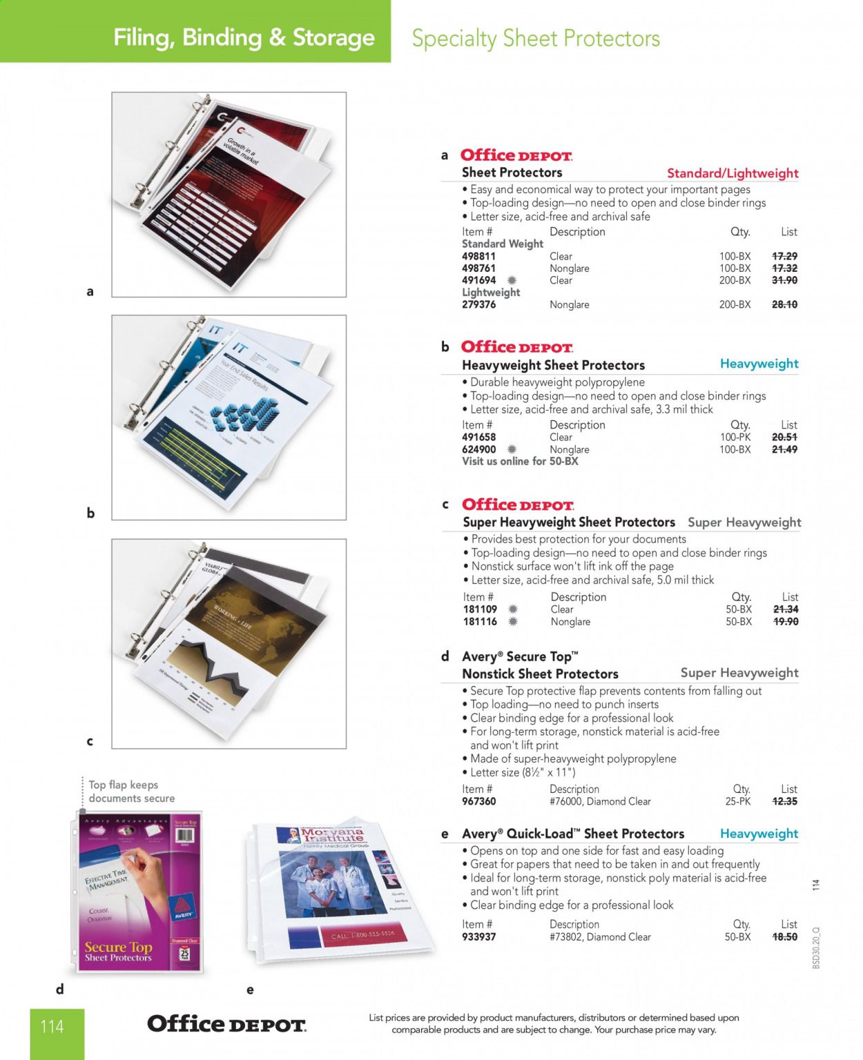 Office DEPOT Catalog 2020-2021