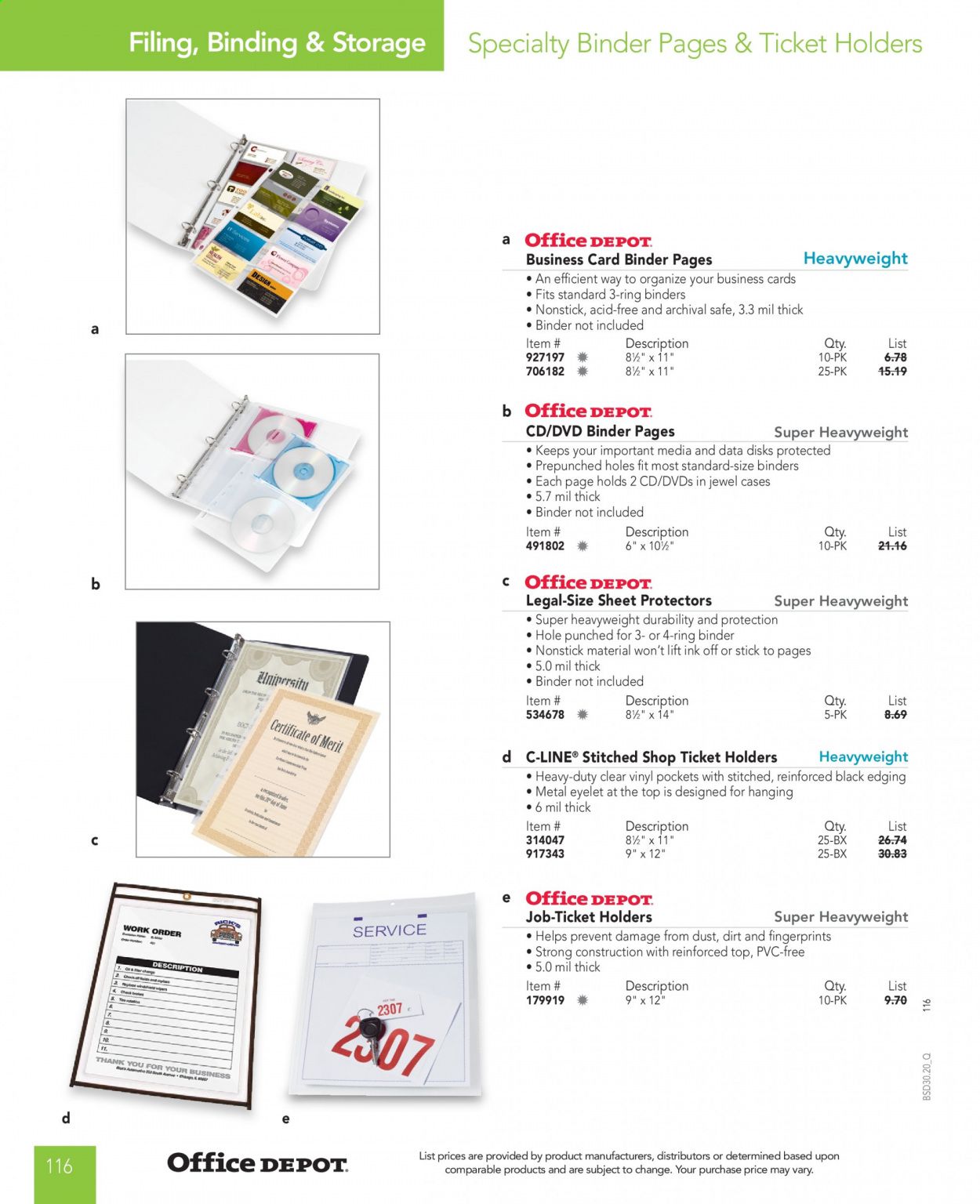 Office DEPOT Catalog 2020-2021
