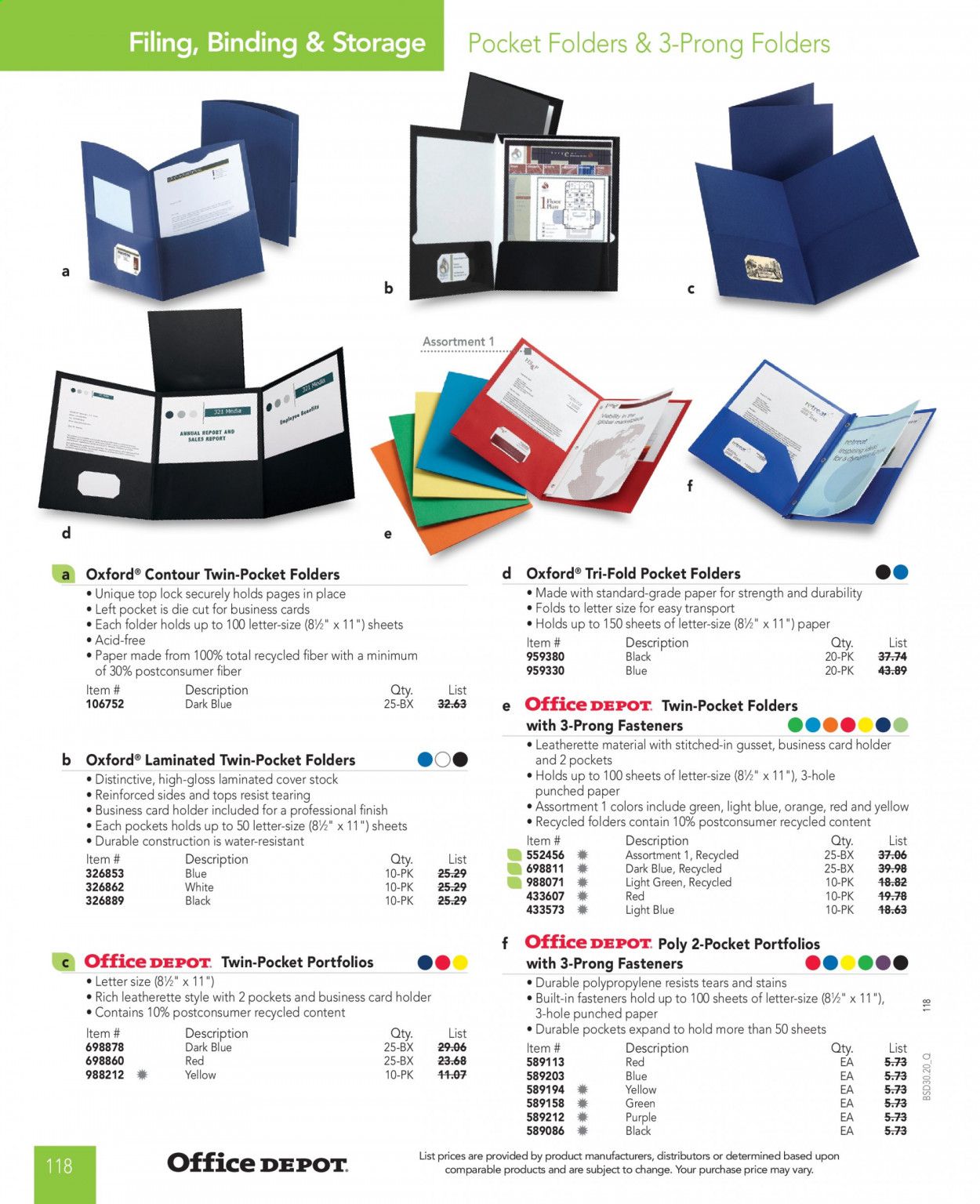 Office DEPOT Catalog 2020-2021