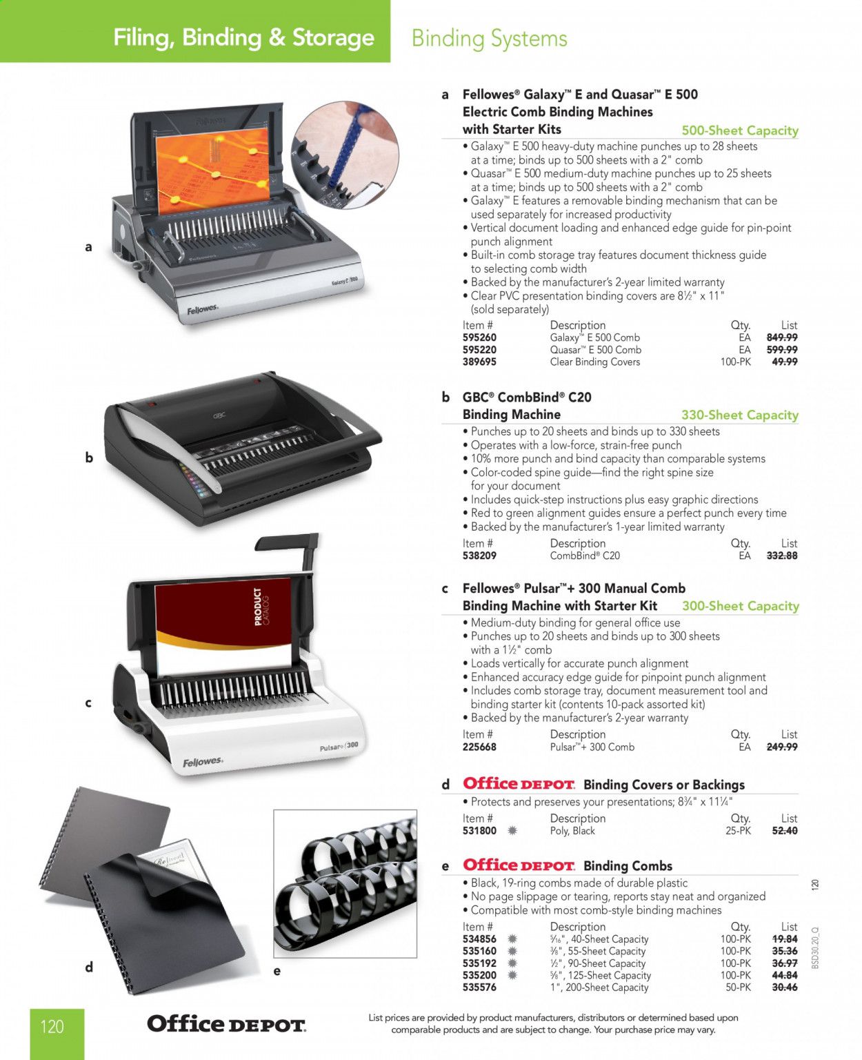 Office DEPOT Catalog 2020-2021