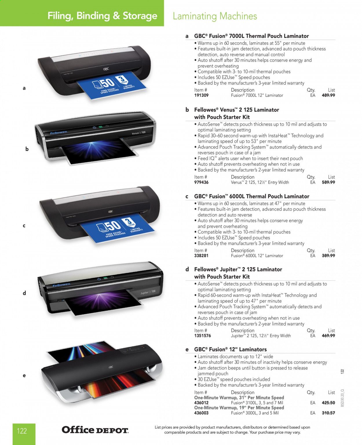 Office DEPOT Catalog 2020-2021