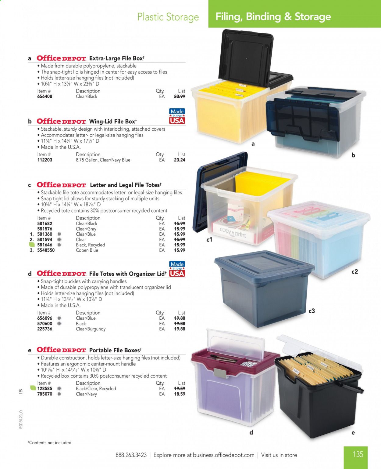 Office DEPOT Catalog 2020-2021
