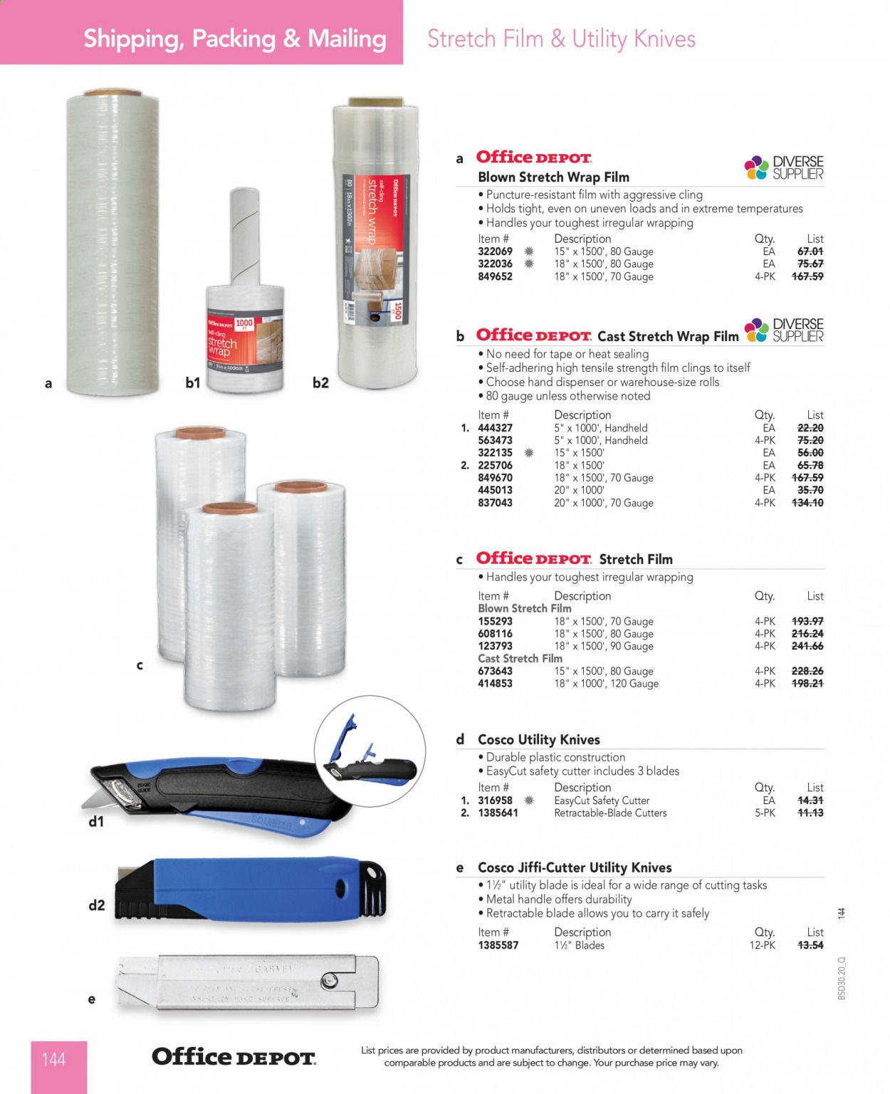 Office DEPOT Catalog 2020-2021