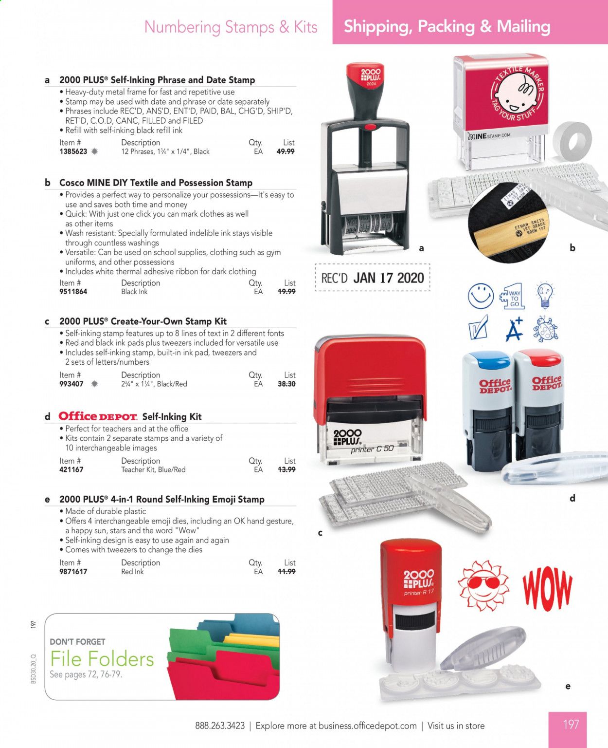 Office DEPOT Catalog 2020-2021