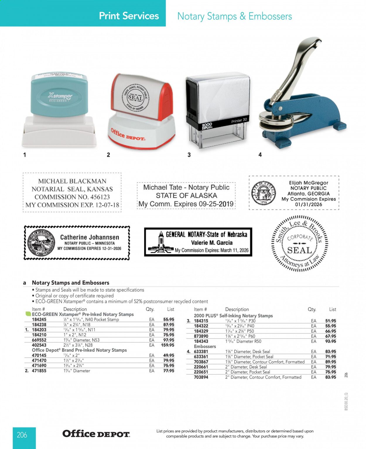 Office DEPOT Catalog 2020-2021