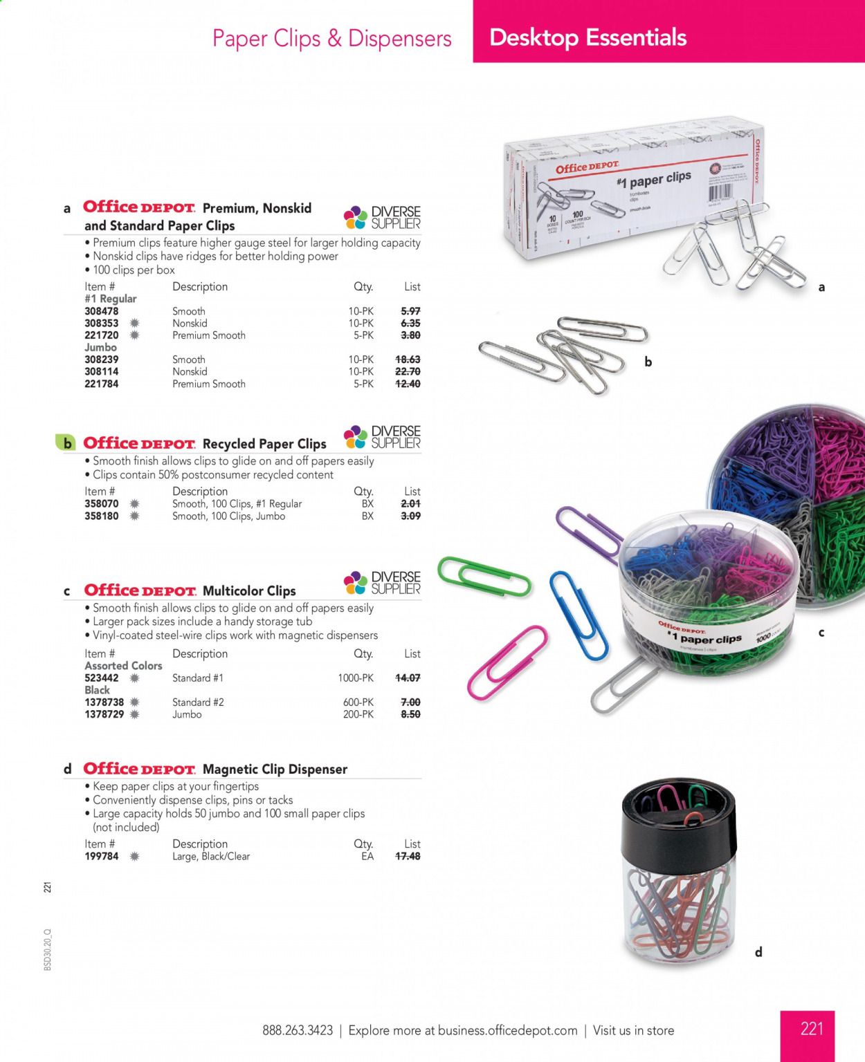 Office DEPOT Catalog 2020-2021