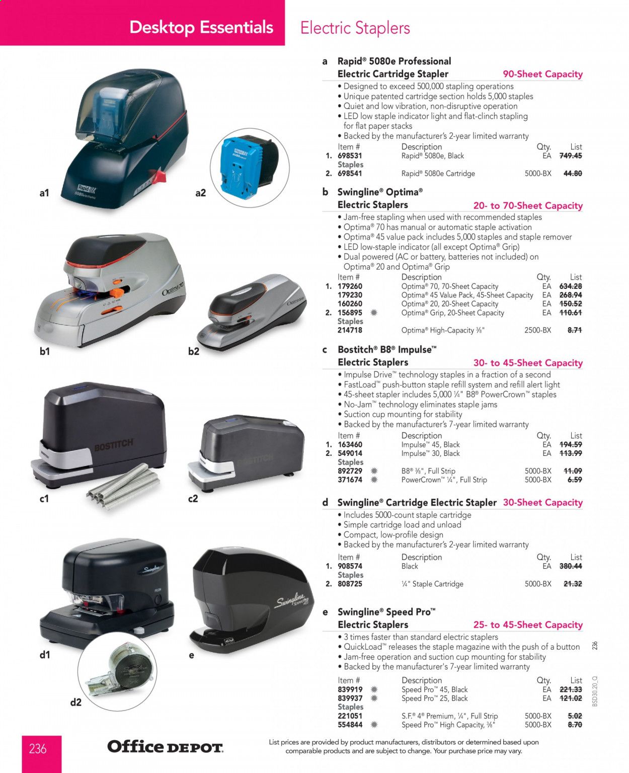 Office DEPOT Catalog 2020-2021