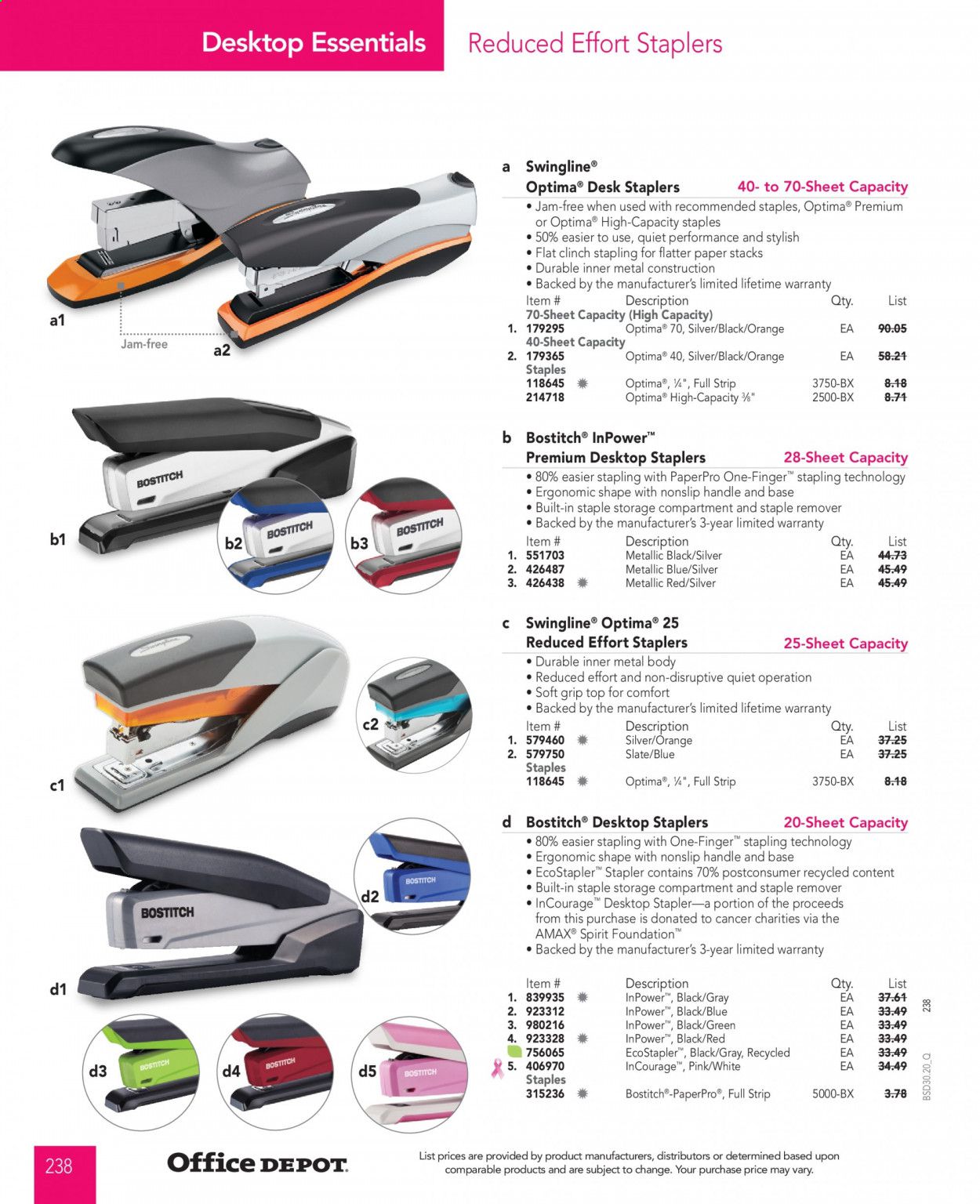 Office DEPOT Catalog 2020-2021