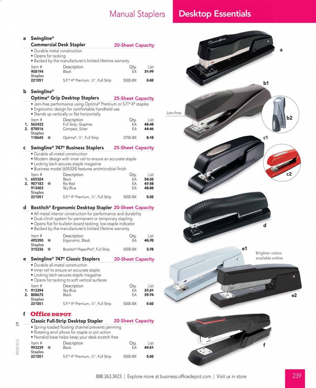 Office DEPOT Catalog 2020-2021