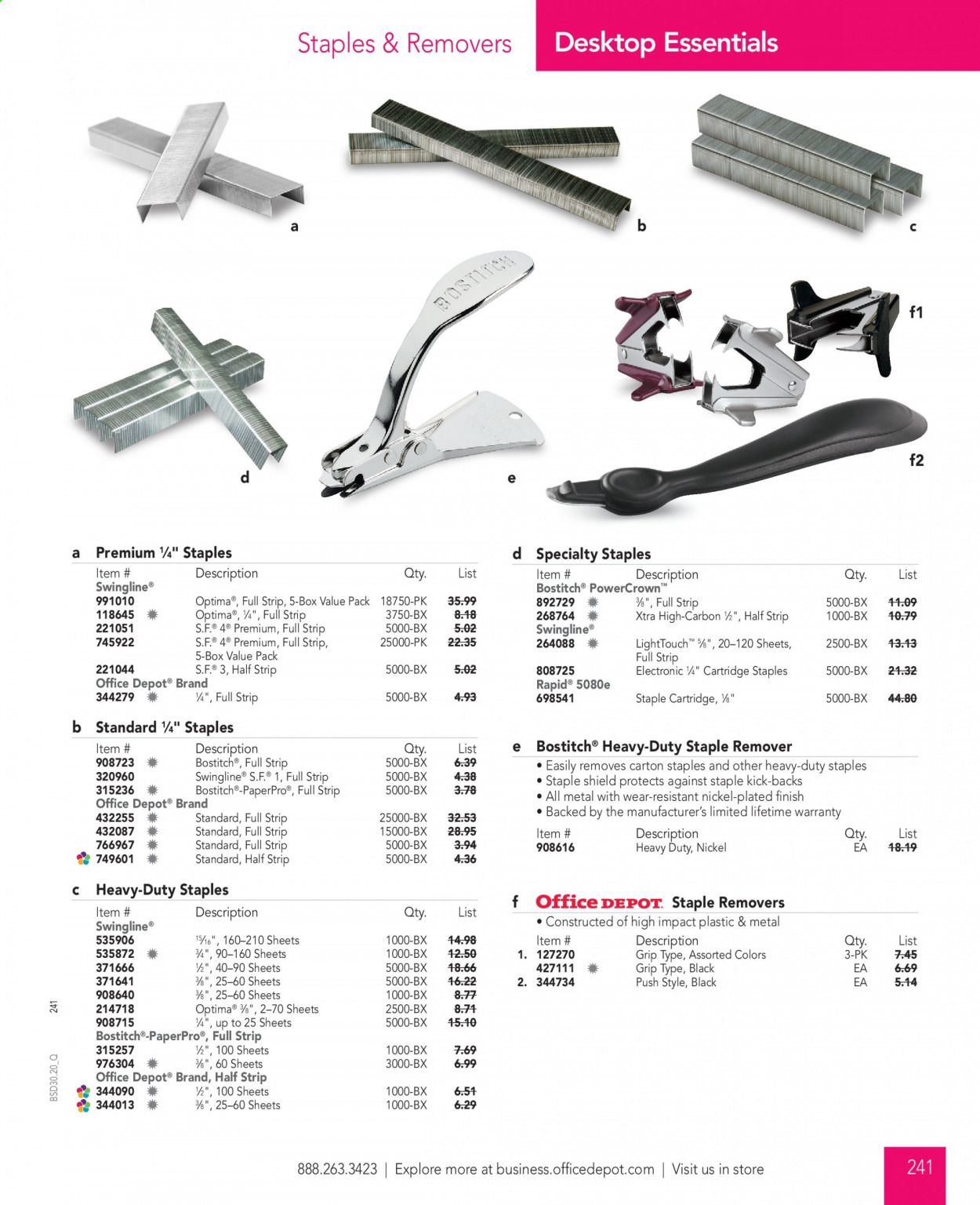 Office DEPOT Catalog 2020-2021