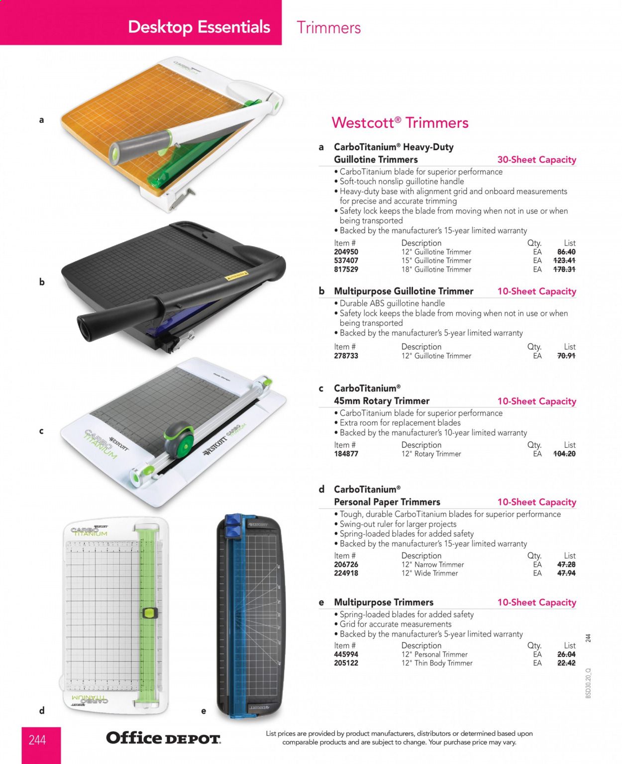 Office DEPOT Catalog 2020-2021