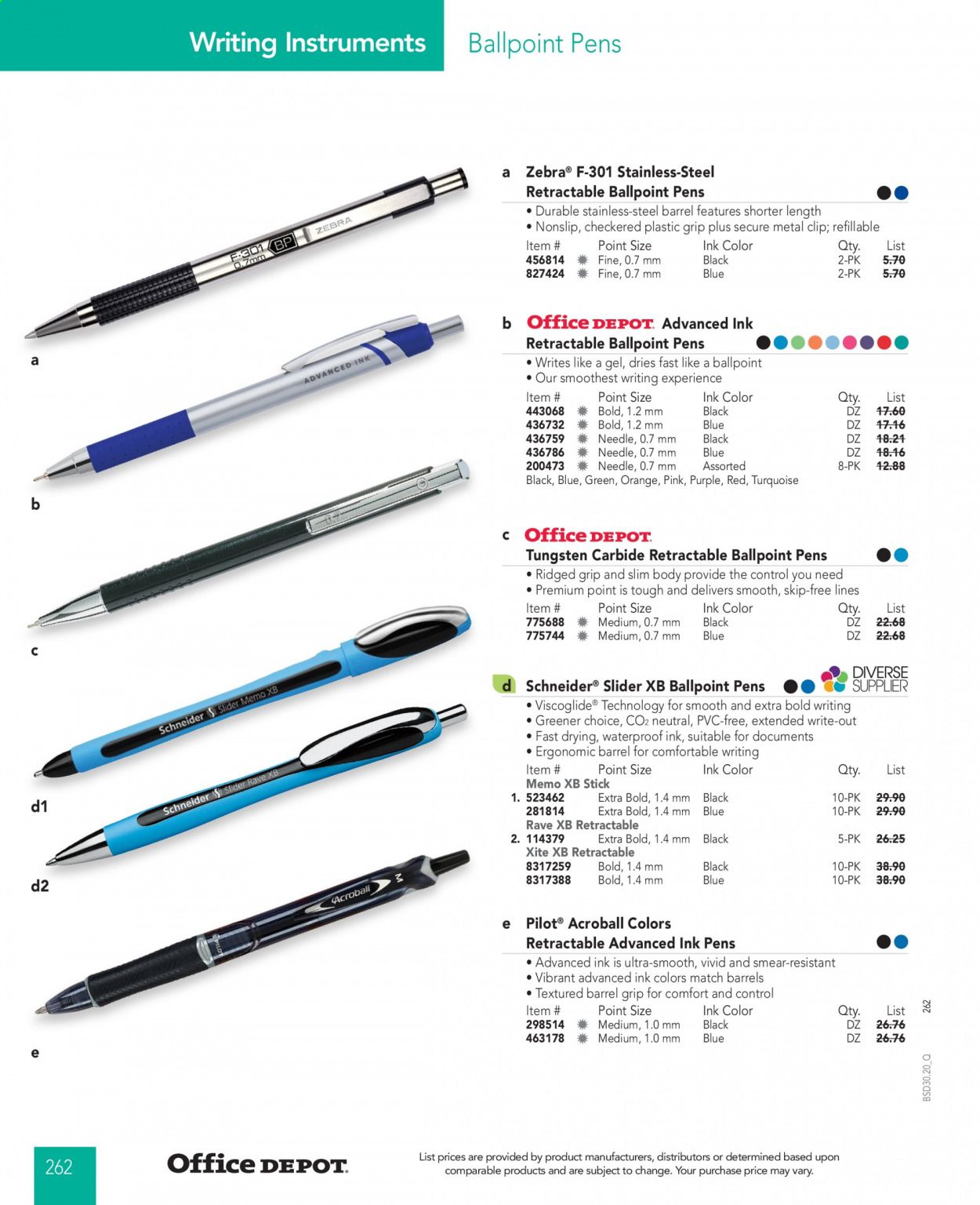 Office DEPOT Catalog 2020-2021