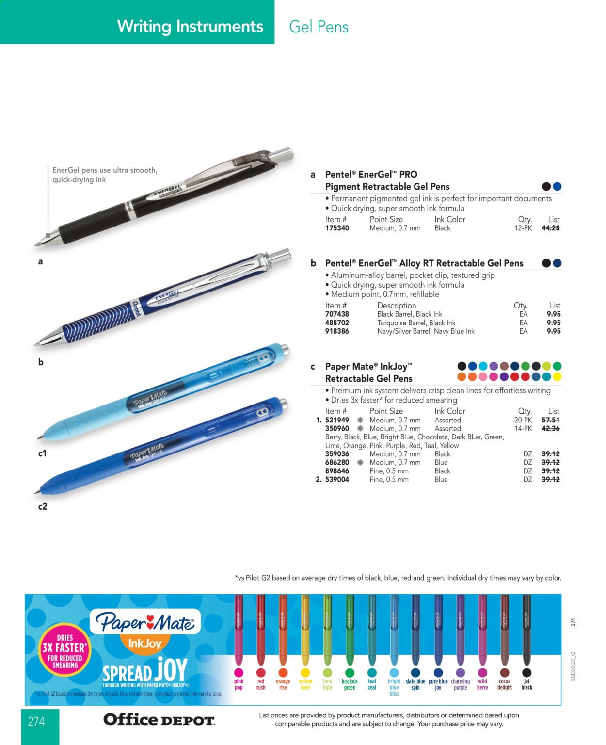 Office DEPOT Catalog 2020-2021