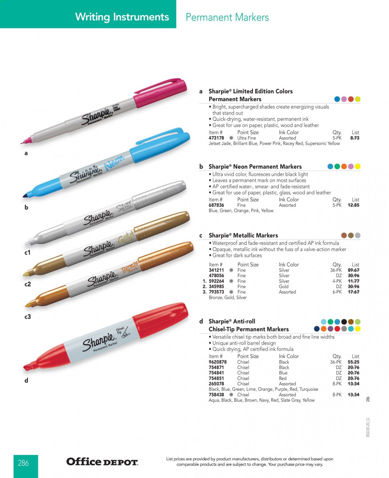 Office DEPOT Catalog 2020-2021
