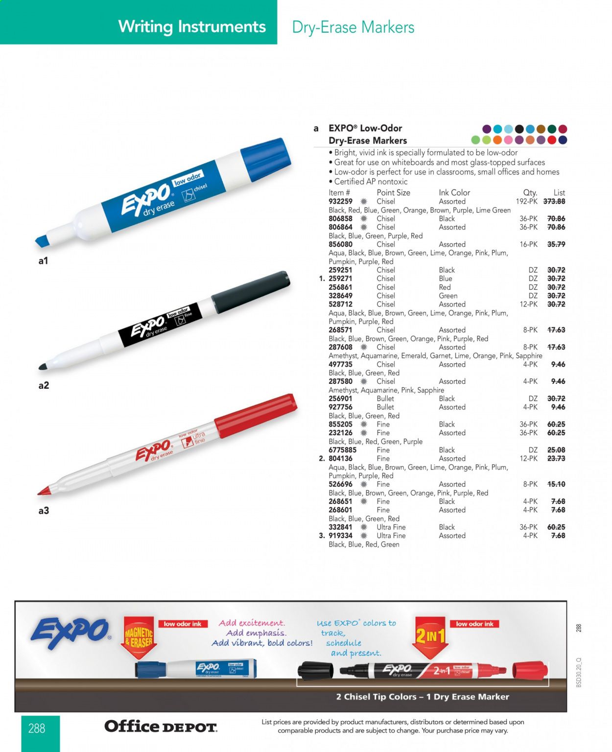 Office DEPOT Catalog 2020-2021