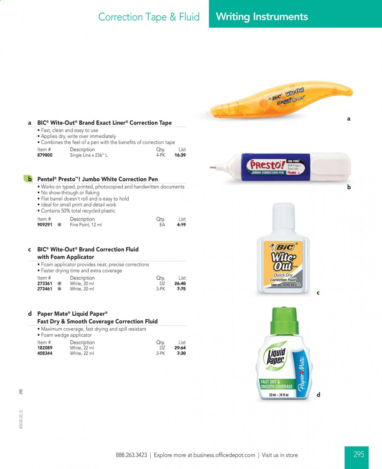 Office DEPOT Catalog 2020-2021