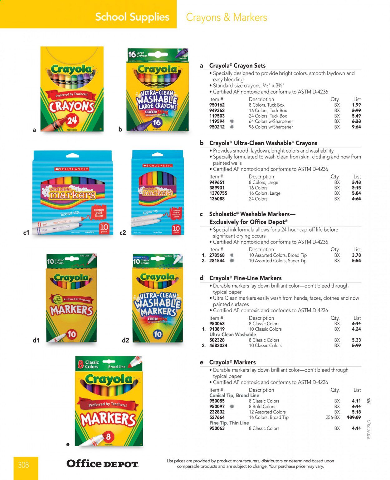 Office DEPOT Catalog 2020-2021