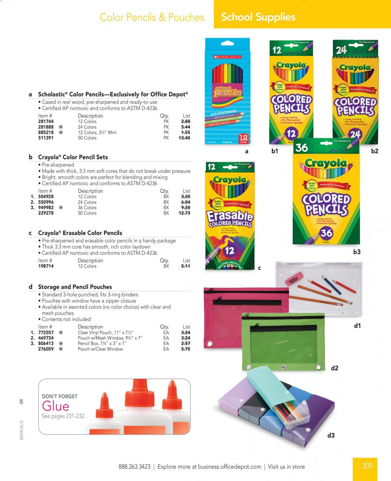 Office DEPOT Catalog 2020-2021