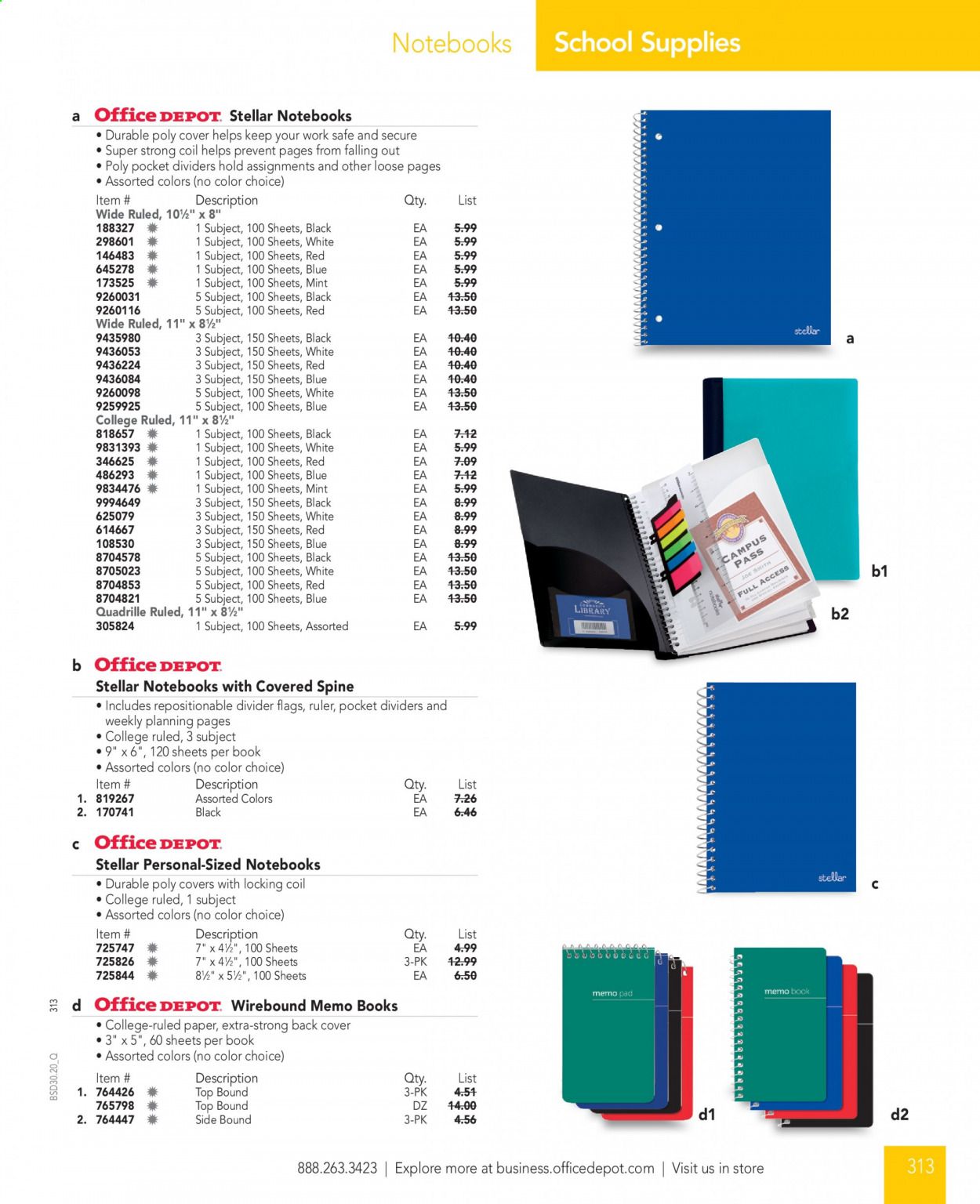 Office DEPOT Catalog 2020-2021