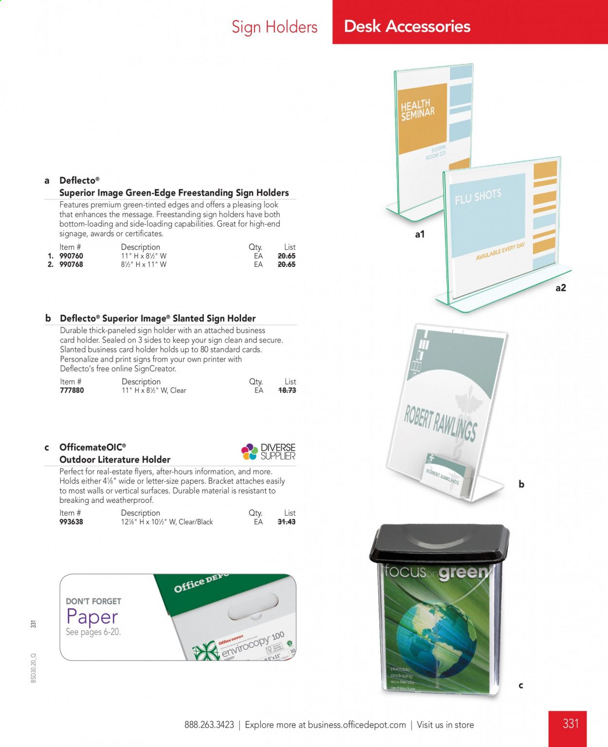 Office DEPOT Catalog 2020-2021
