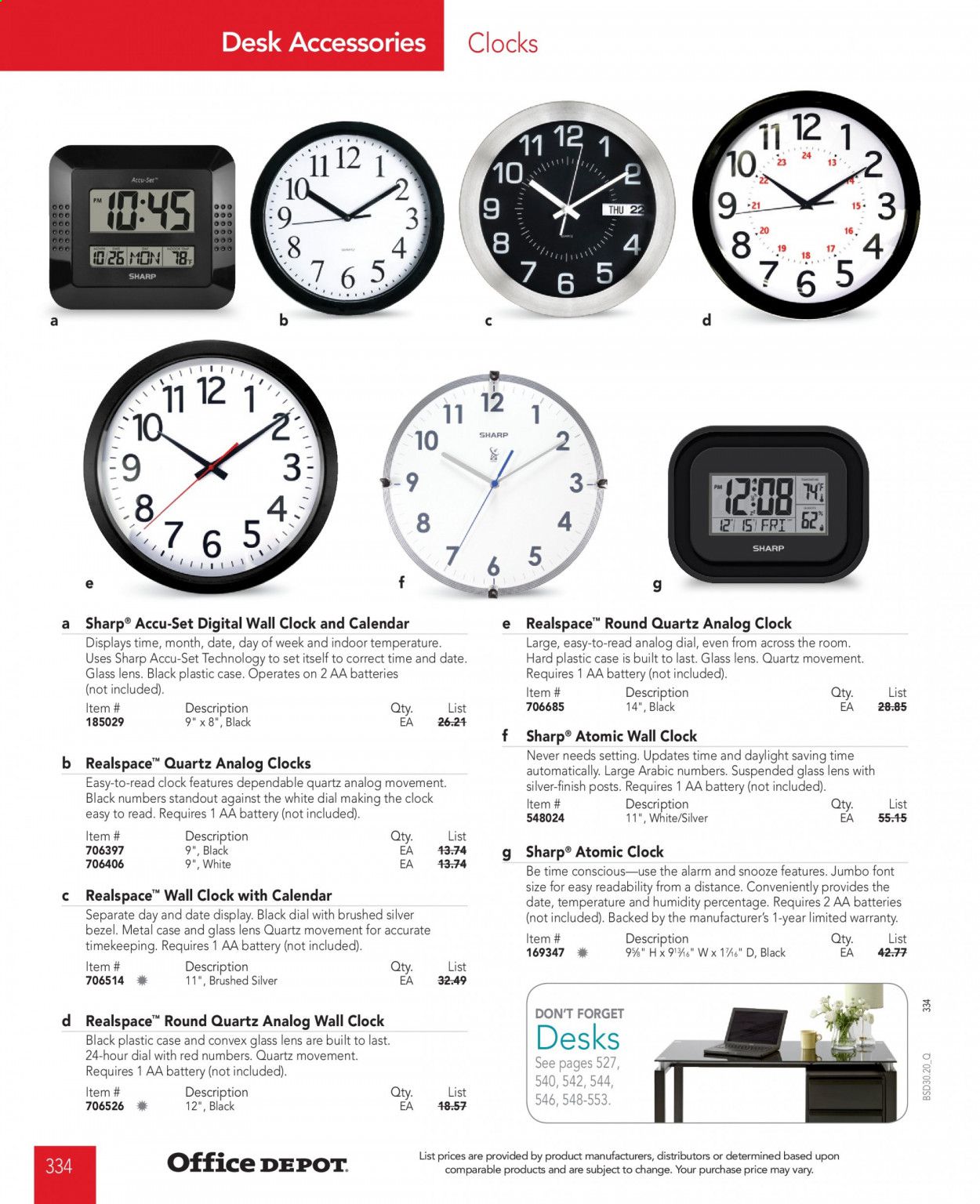 Office DEPOT Catalog 2020-2021
