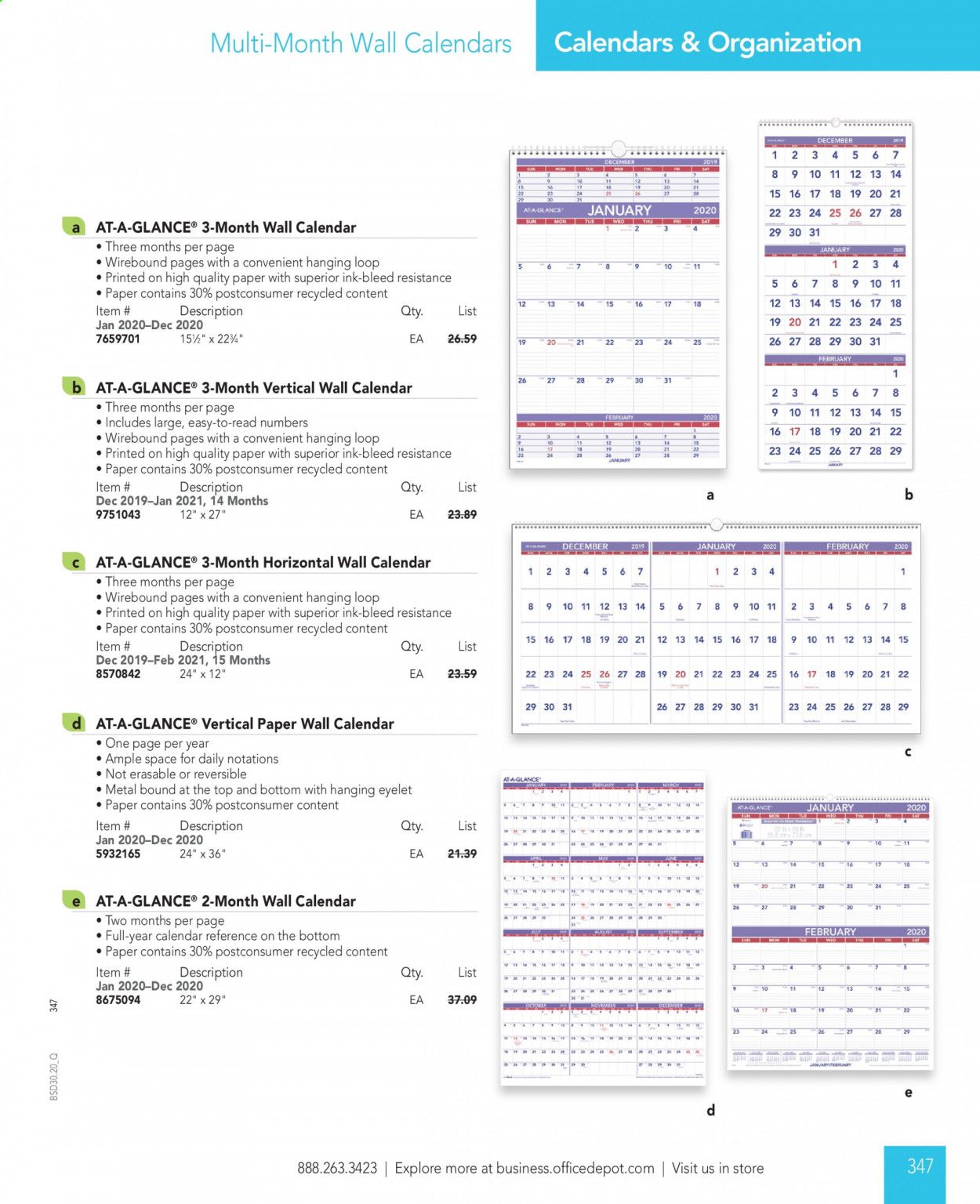 Office DEPOT Catalog 2020-2021