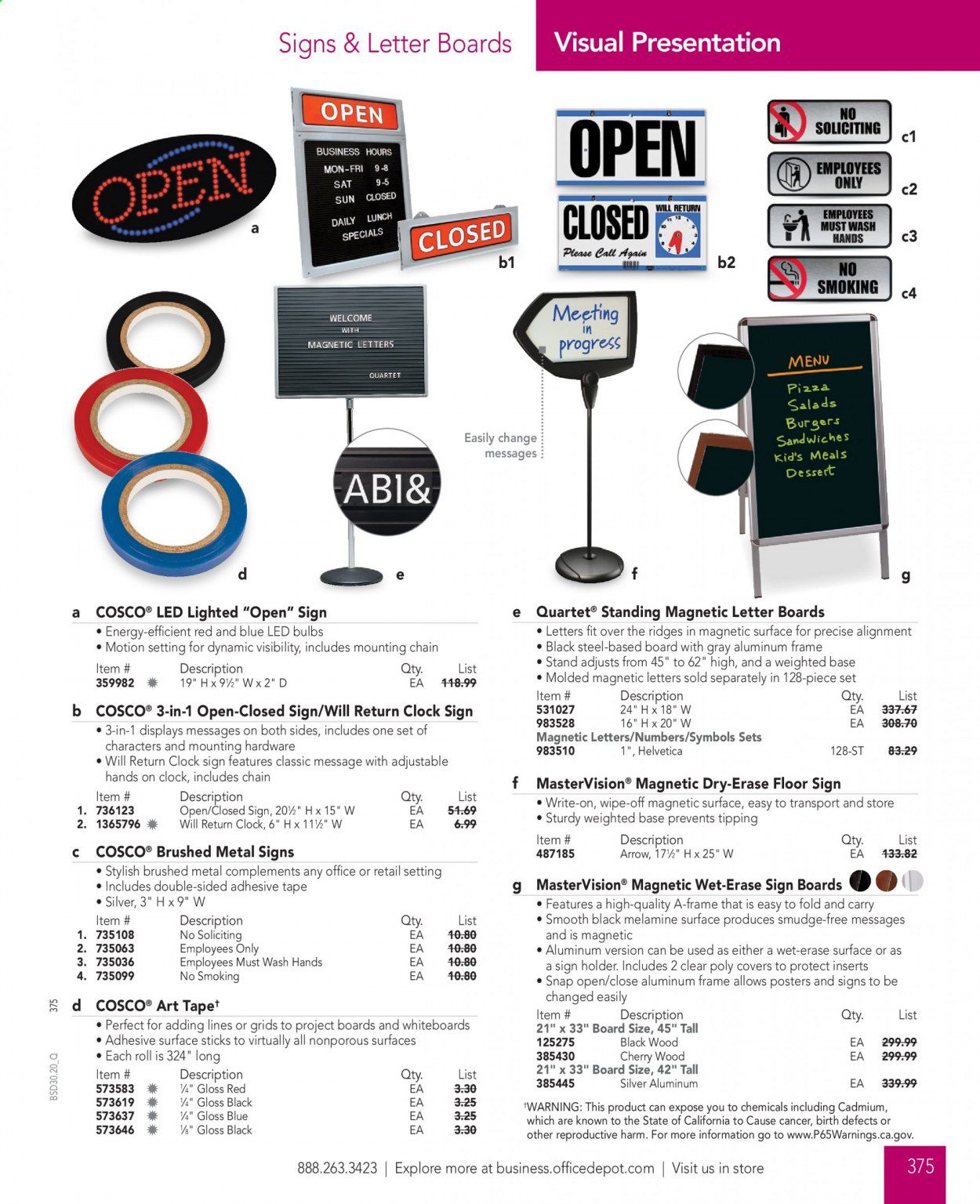 Office DEPOT Catalog 2020-2021