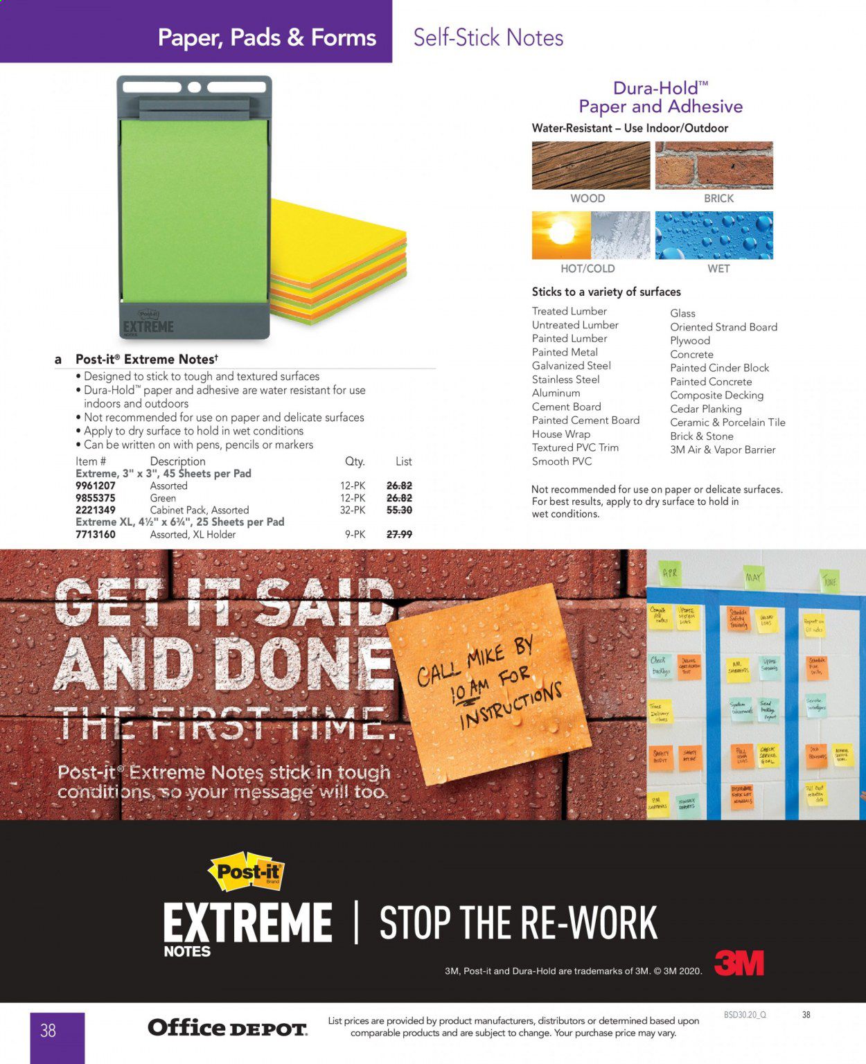 Office DEPOT Catalog 2020-2021