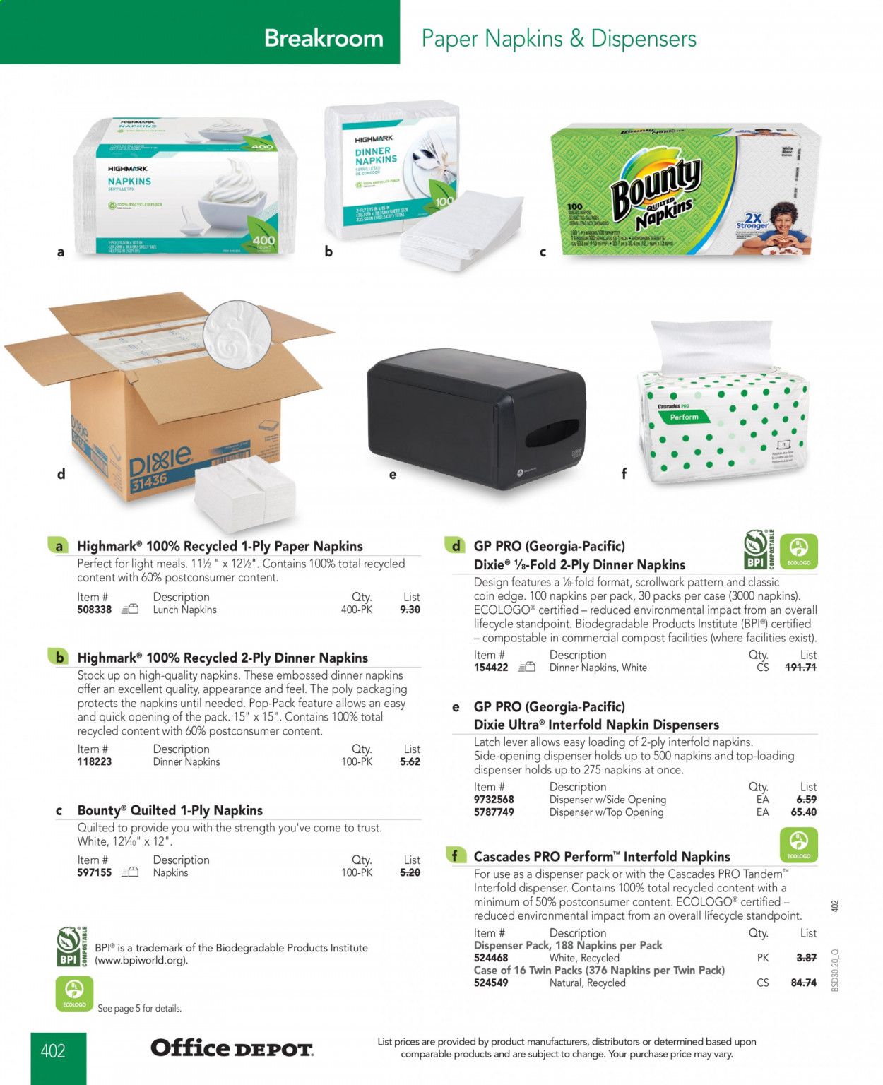 Office DEPOT Catalog 2020-2021