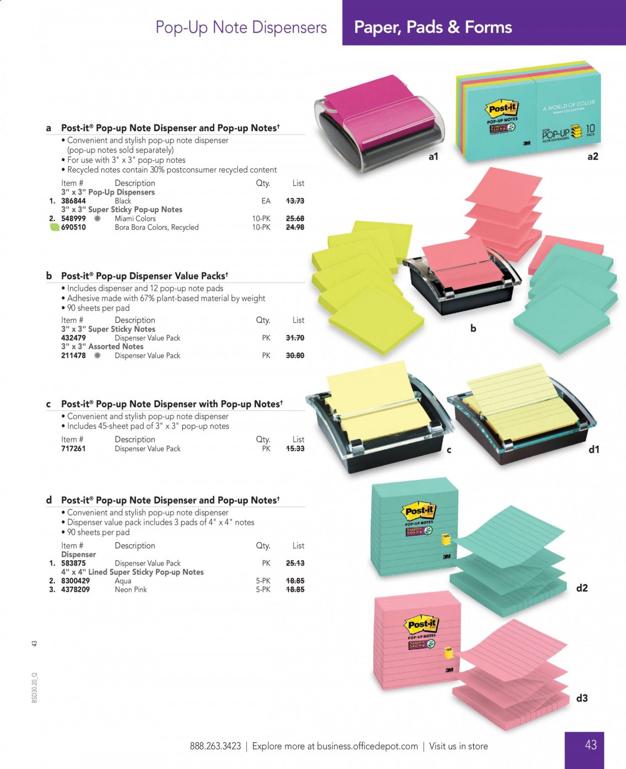 Office DEPOT Catalog 2020-2021