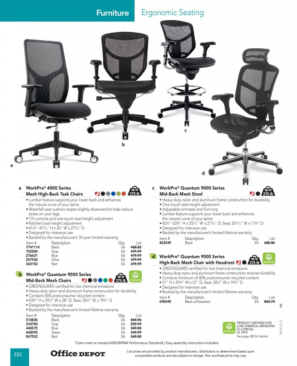 Office DEPOT Catalog 2020-2021