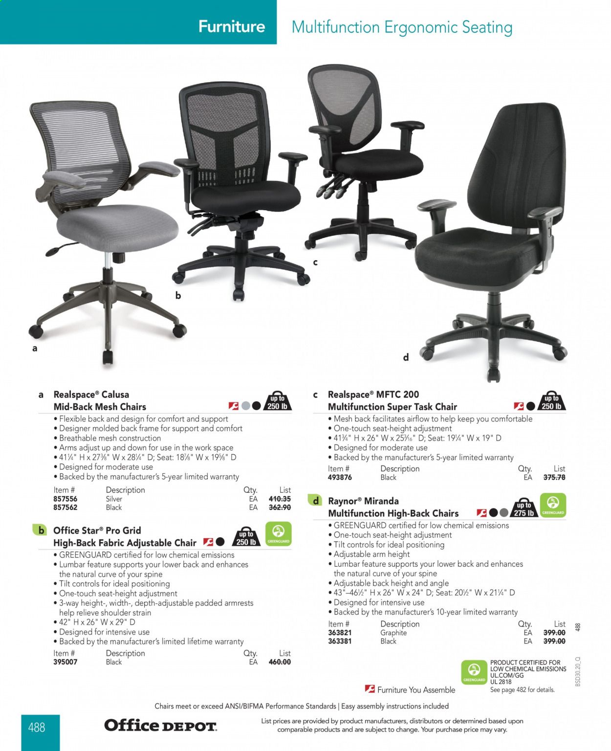 Office DEPOT Catalog 2020-2021