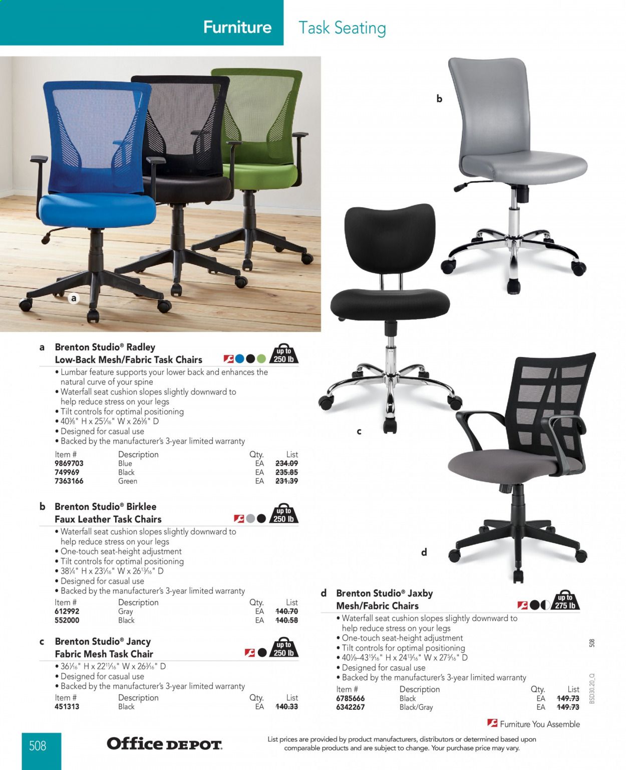 Office DEPOT Catalog 2020-2021