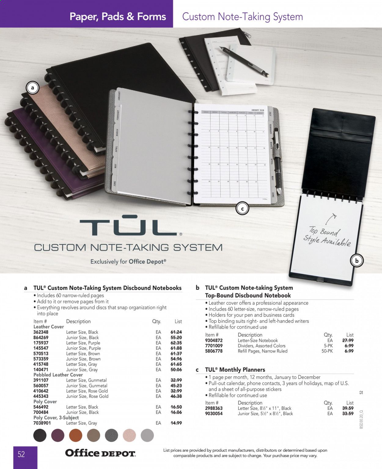 Office DEPOT Catalog 2020-2021
